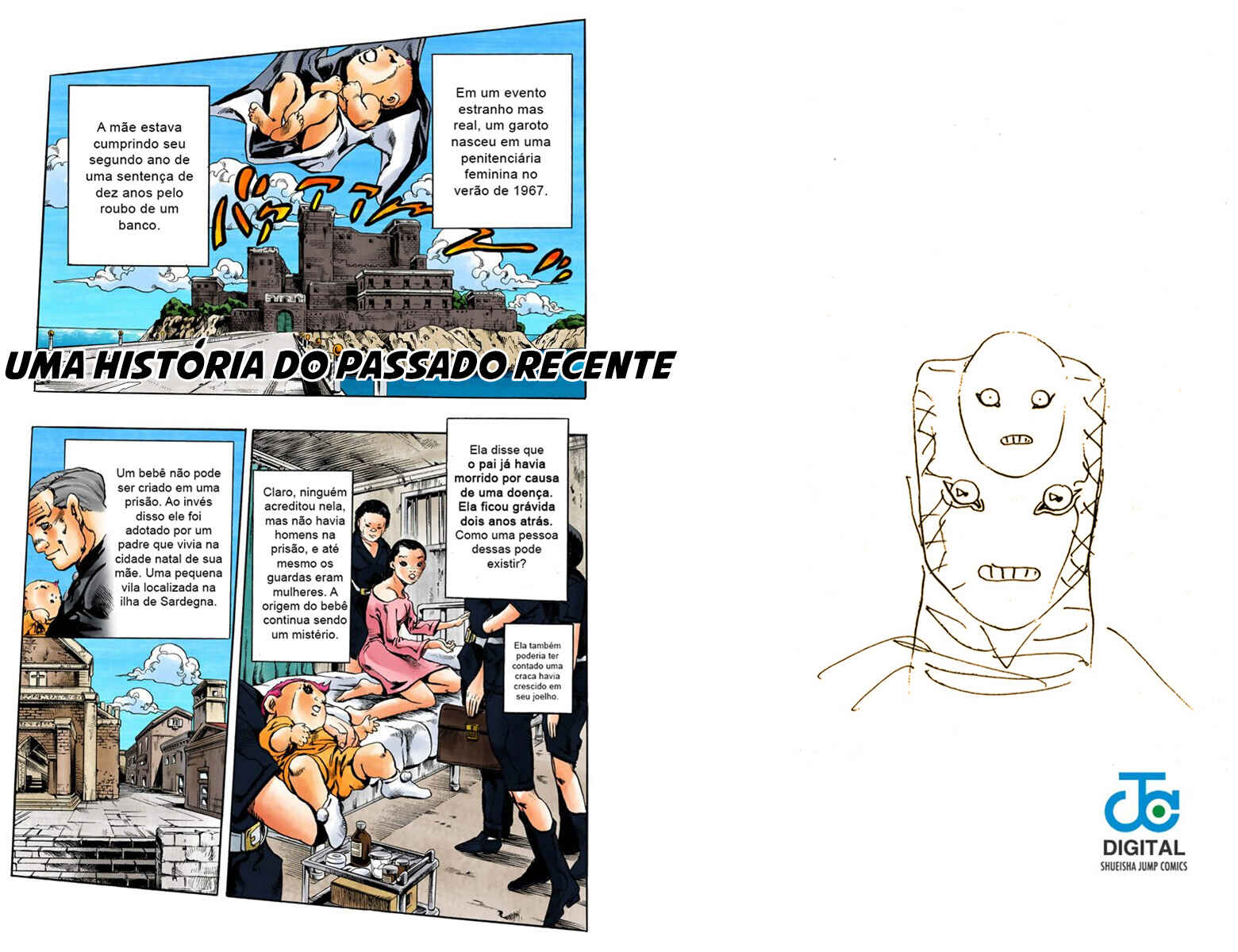 JoJo no Kimyou na Bouken: Part 5 - Ougon no Kaze Color-ban Chapter 130 - Page 1