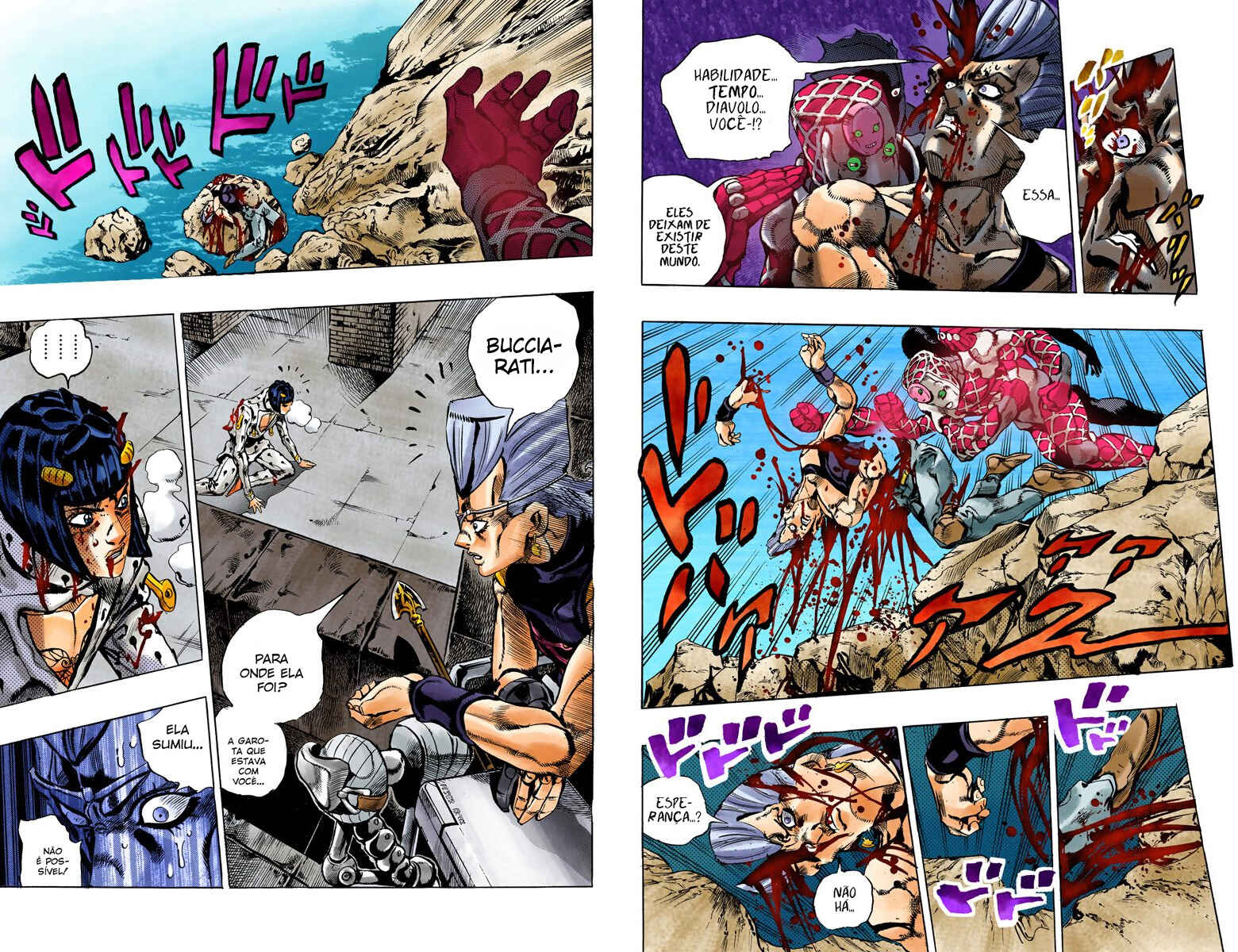 JoJo no Kimyou na Bouken: Part 5 - Ougon no Kaze Color-ban Chapter 130 - Page 10