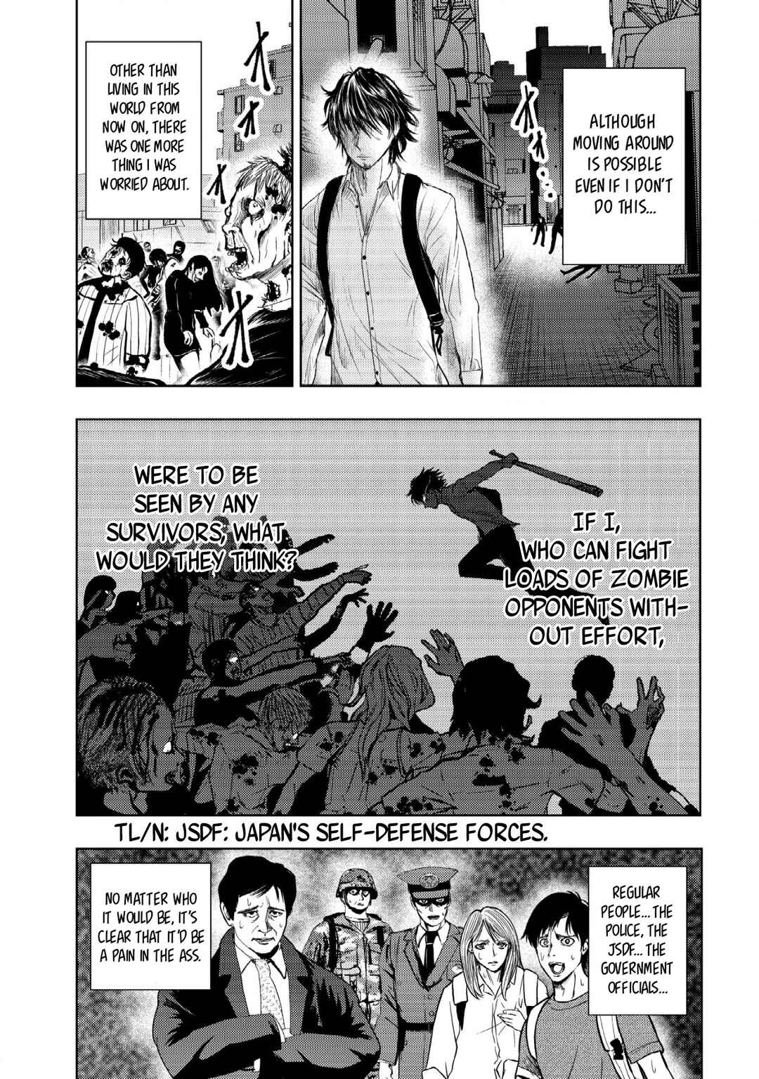 Isekai Kaeri no Ossan wa Shuumatsu Sekai de Musou suru Chapter 2 - Page 7