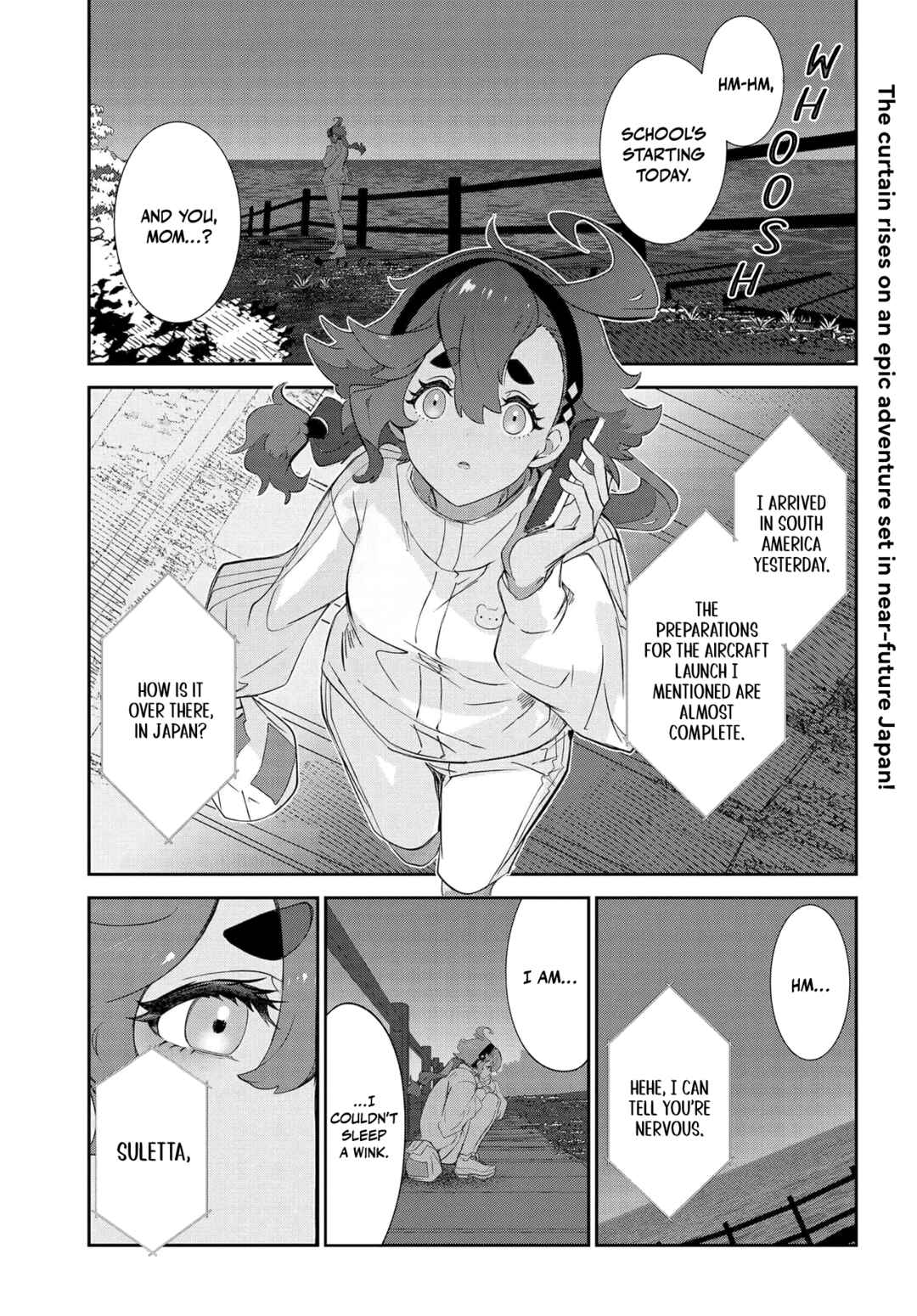 Kidou Senshi Gundam: Suisei no Majo - Seishun Frontier Chapter 1 - Page 1