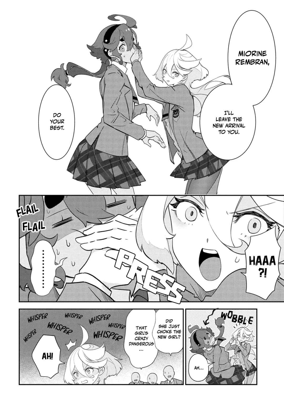 Kidou Senshi Gundam: Suisei no Majo - Seishun Frontier Chapter 1 - Page 23