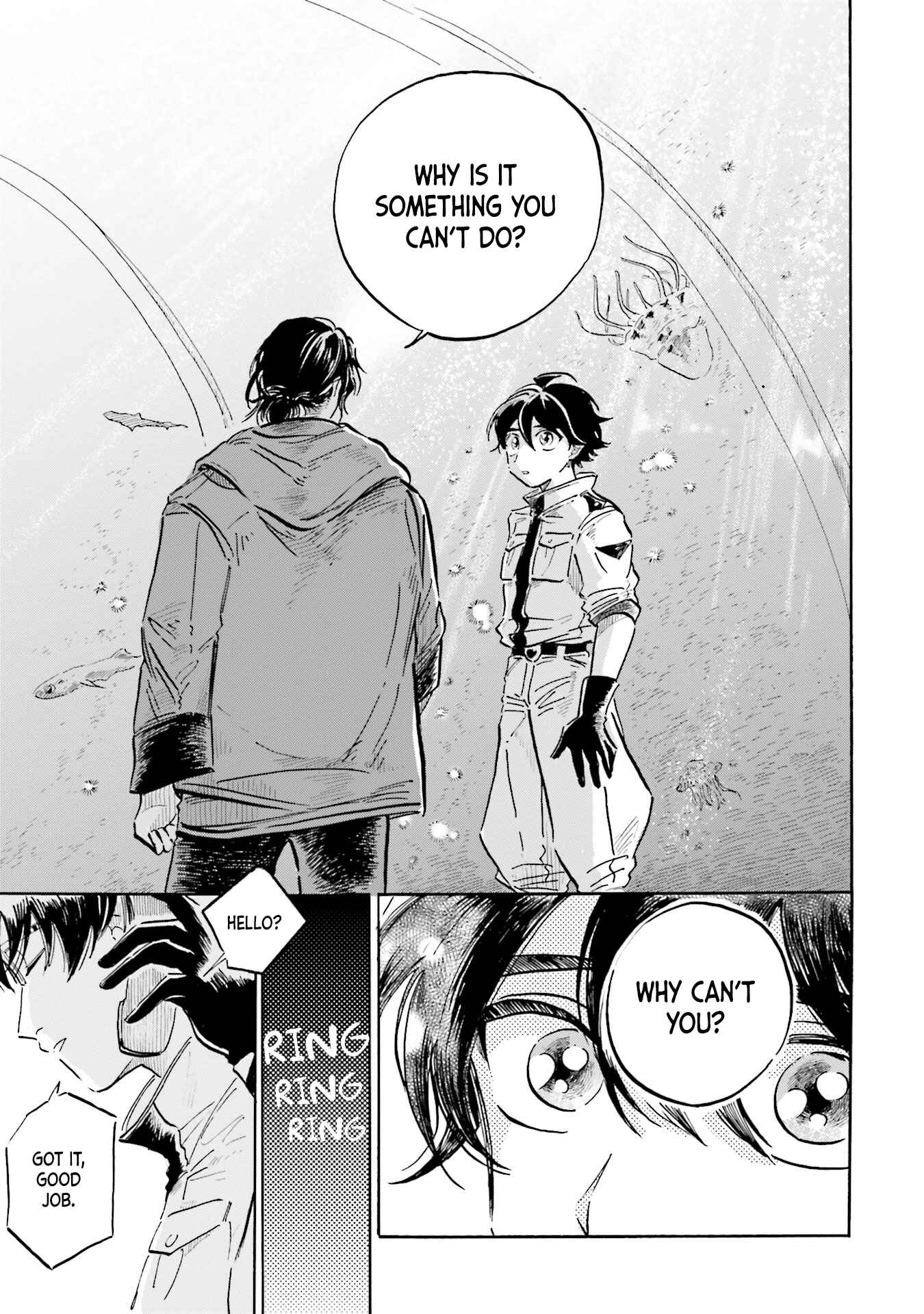 Magmell Shinkai Suizokukan Chapter 7 - Page 36
