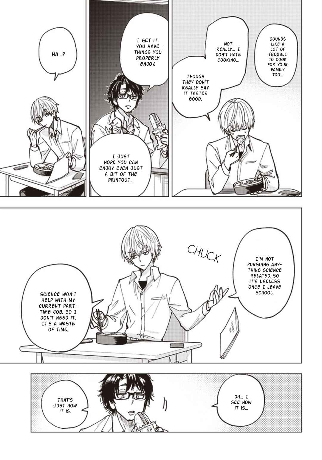Yankee-kun to Kagaku Gohan Chapter 1 - Page 29
