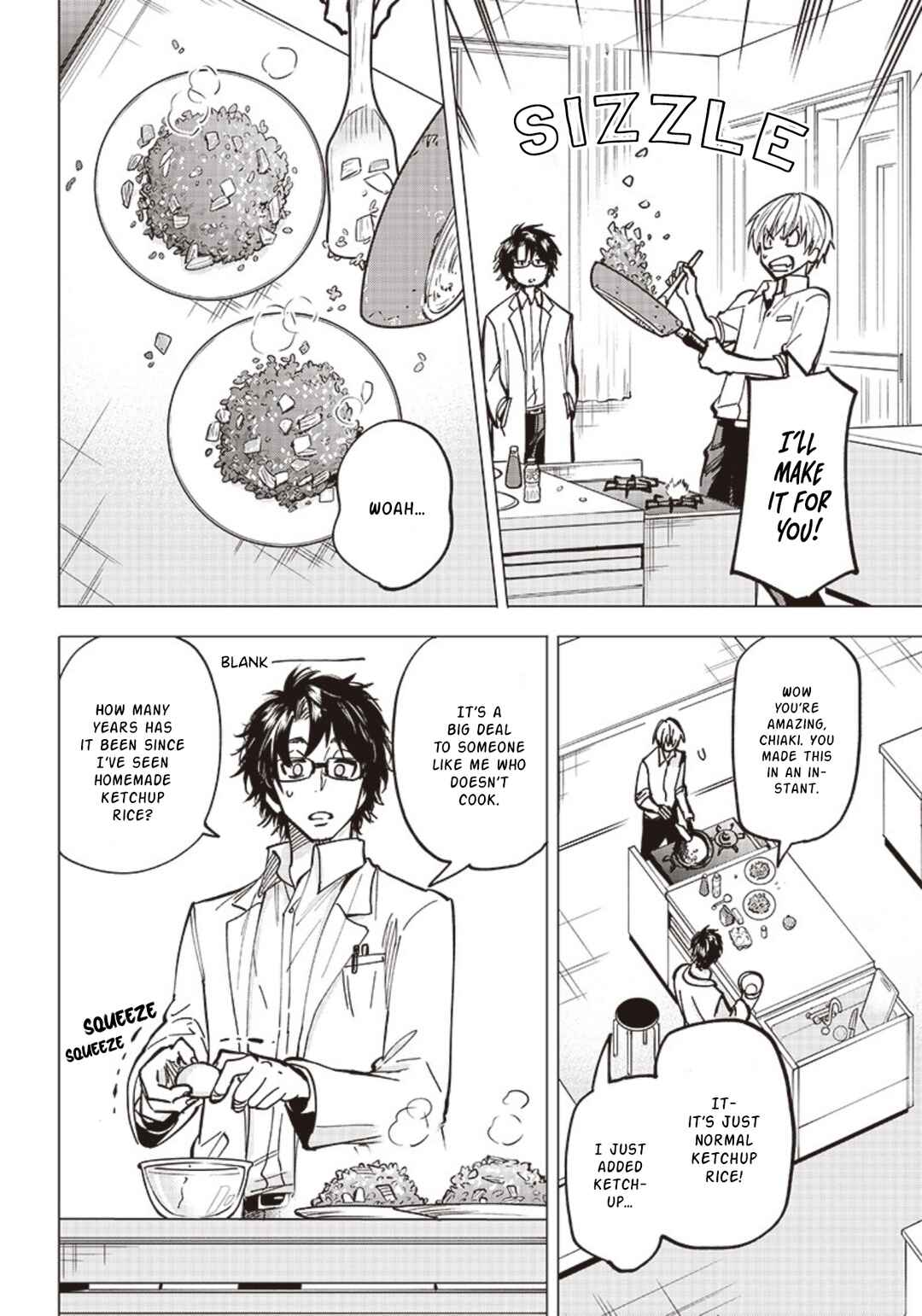 Yankee-kun to Kagaku Gohan Chapter 1 - Page 38