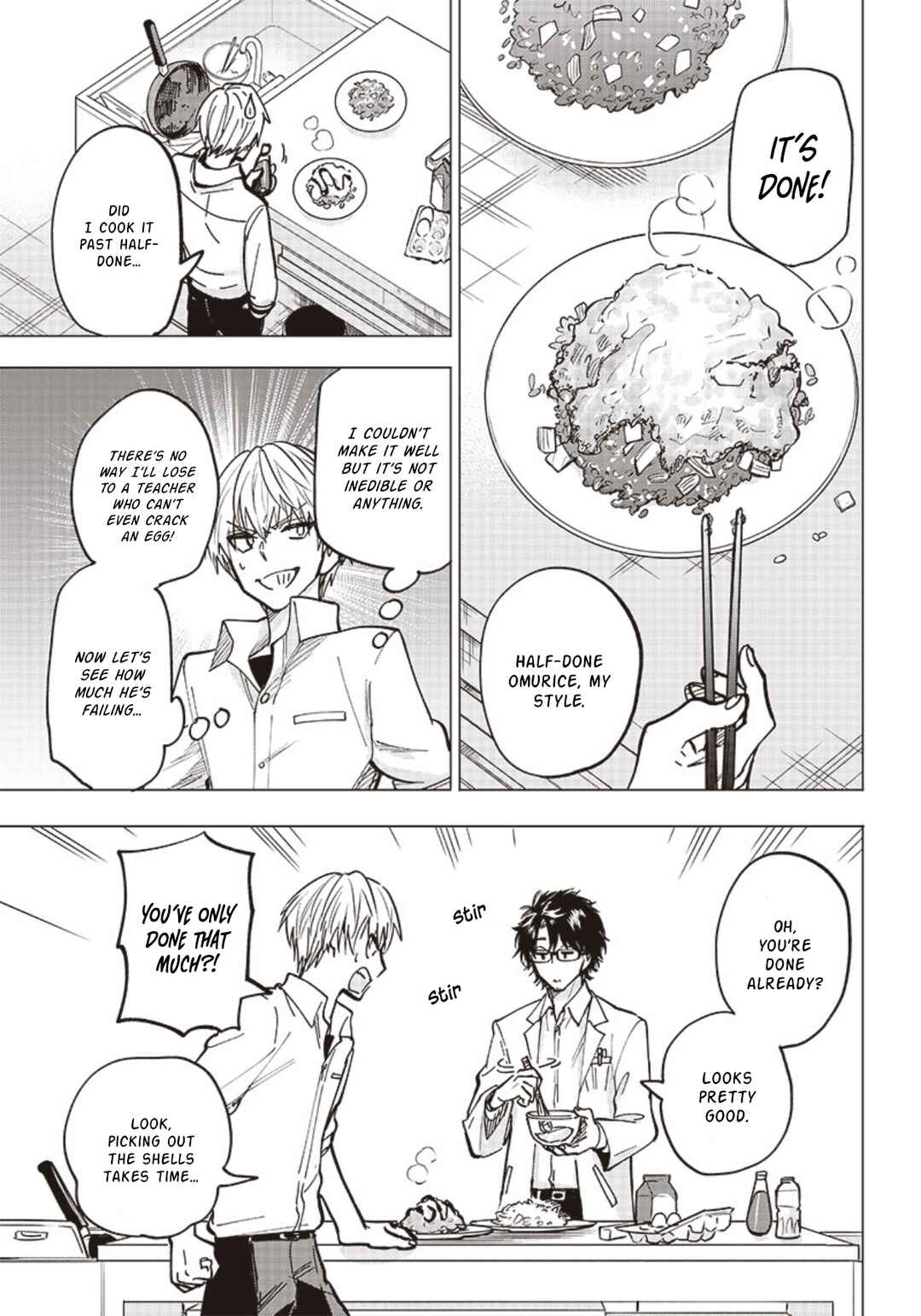Yankee-kun to Kagaku Gohan Chapter 1 - Page 41