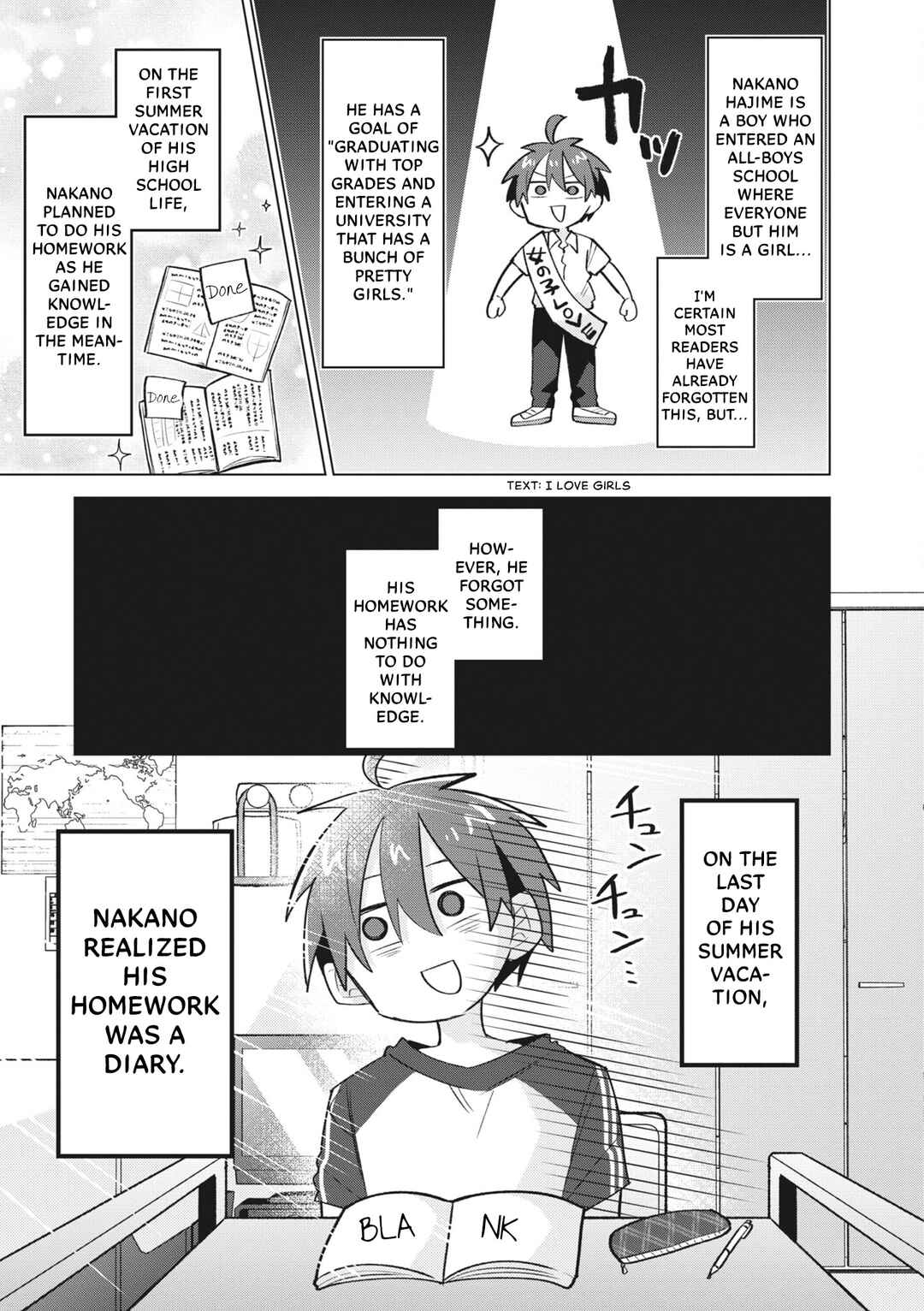 Puberty, an All Boys School!? and Nakano-kun Chapter 11 - Page 2