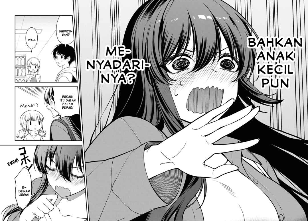 Tonari no Seki no Yankee Shimizu-san ga Kami wo Kuroku Sometekita Chapter 13 - Page 30