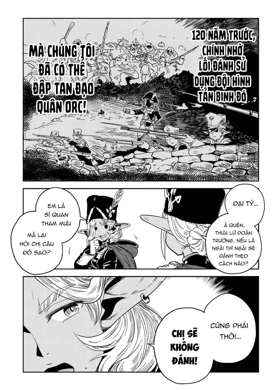 Orcsen Oukokushi ~Yaban na Orc no Kuni wa, Ikanishite Heiwa na Elf no Kuni wo Yakiharau ni Itatta ka~ Chapter 4 - Page 18