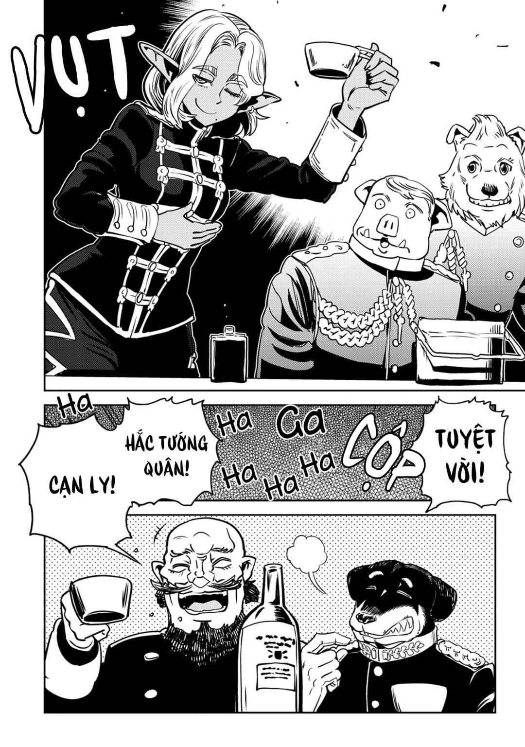 Orcsen Oukokushi ~Yaban na Orc no Kuni wa, Ikanishite Heiwa na Elf no Kuni wo Yakiharau ni Itatta ka~ Chapter 4 - Page 36