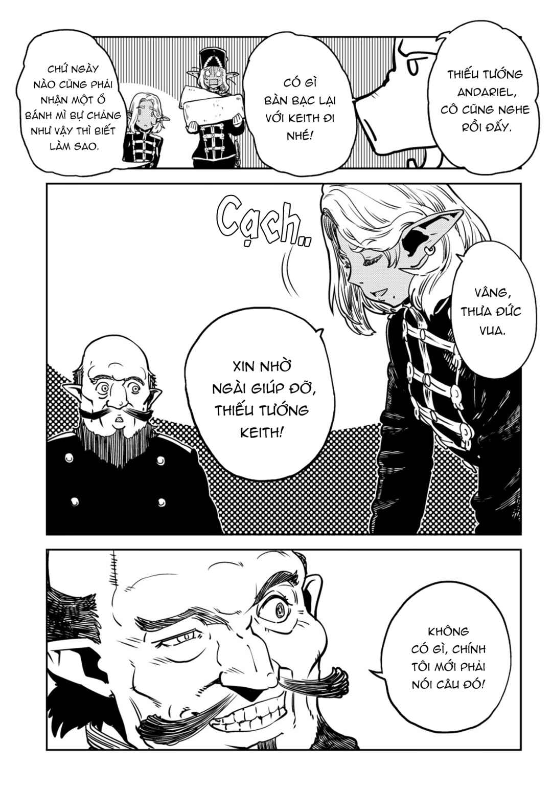 Orcsen Oukokushi ~Yaban na Orc no Kuni wa, Ikanishite Heiwa na Elf no Kuni wo Yakiharau ni Itatta ka~ Chapter 4 - Page 40