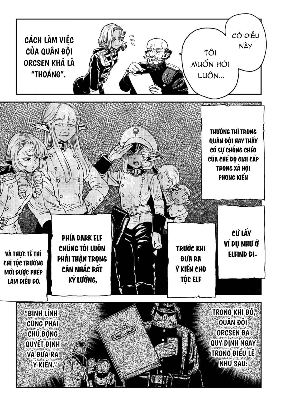 Orcsen Oukokushi ~Yaban na Orc no Kuni wa, Ikanishite Heiwa na Elf no Kuni wo Yakiharau ni Itatta ka~ Chapter 4 - Page 41