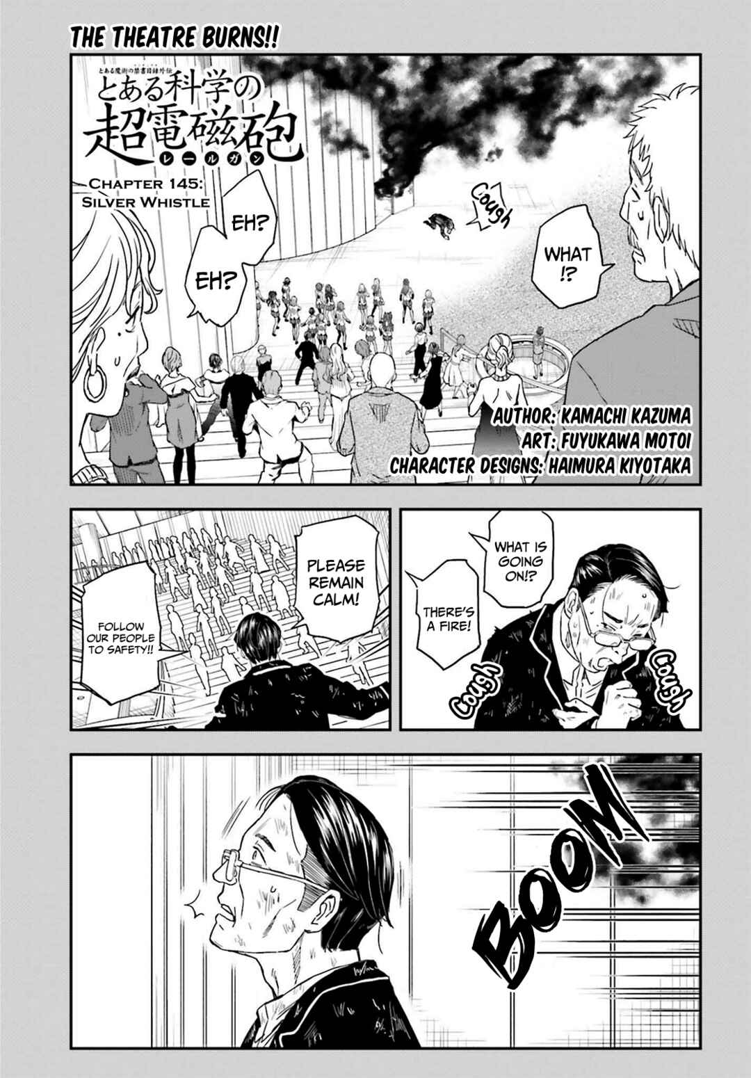 Toaru Majutsu no Index Gaiden: Toaru Kagaku no Railgun Chapter 145 - Page 1