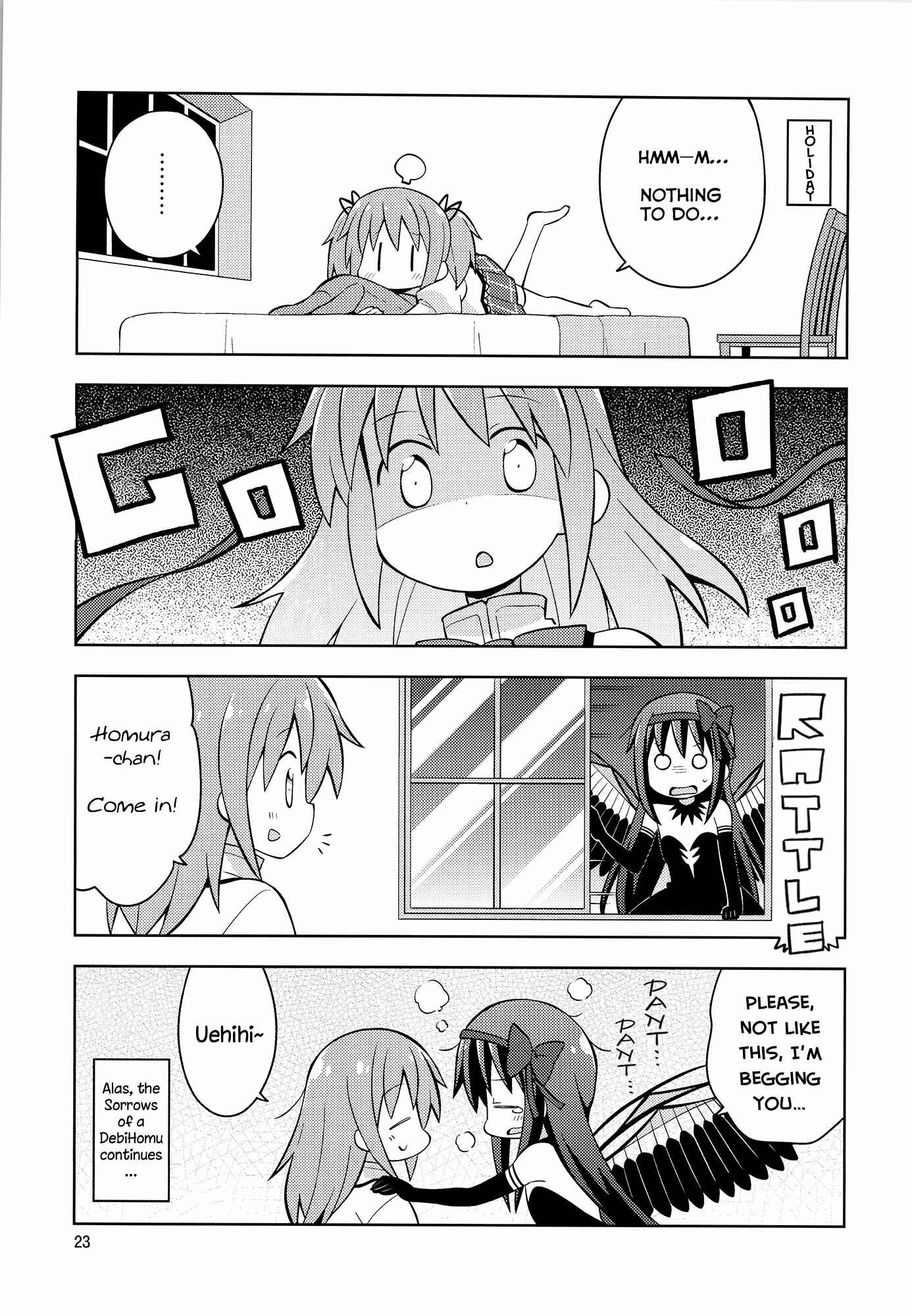 Mahou Shoujo Madoka★Magica - Homura*Trick (Doujinshi) Chapter ? - Page 23