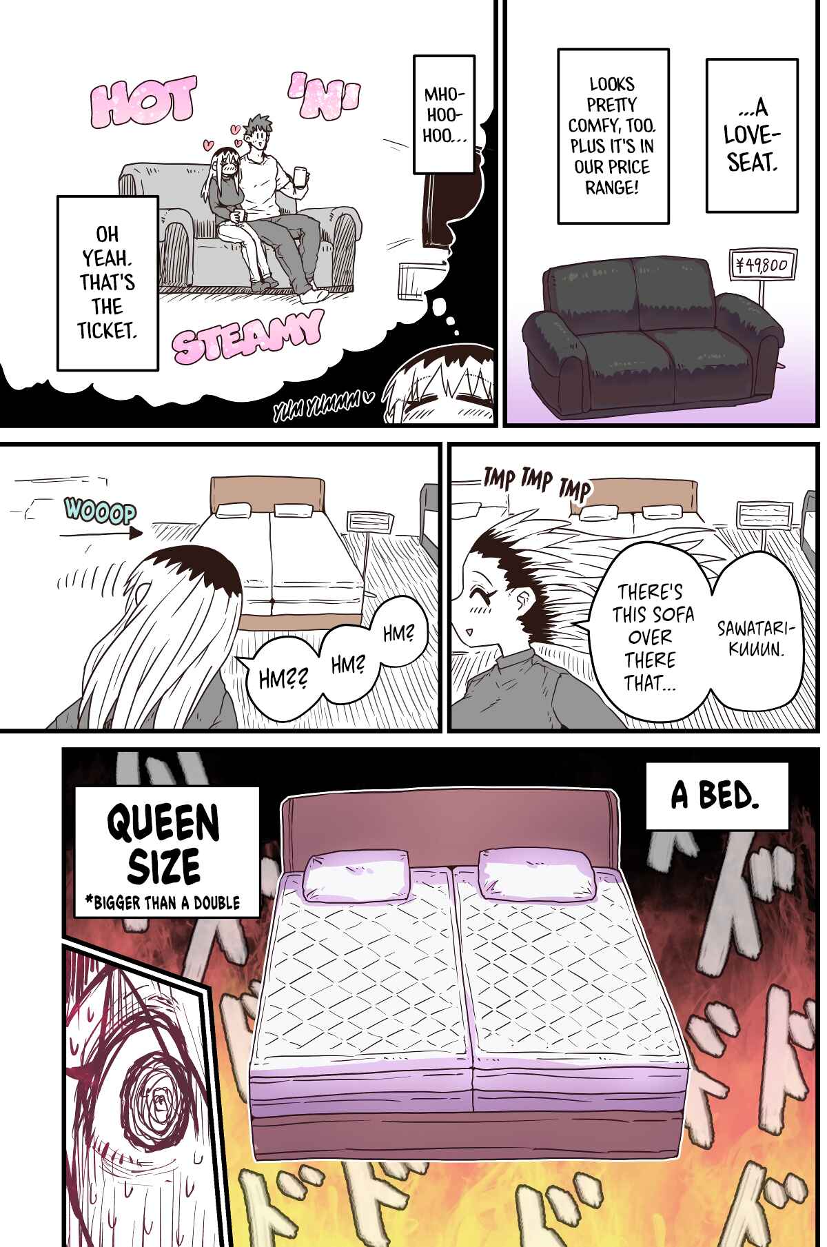 Batsuichi de Nakimushi na Otonarisan Chapter 10 - Page 3