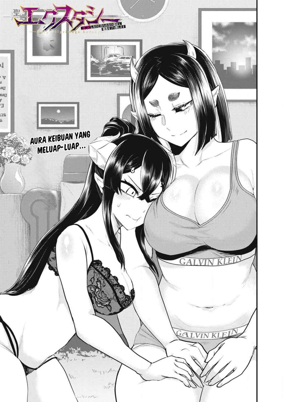 Sei-jun Ecstasy: XXX Shinai to Derarenai Heya de Mazoku o Buttaoshimasu Chapter 9 - Page 2