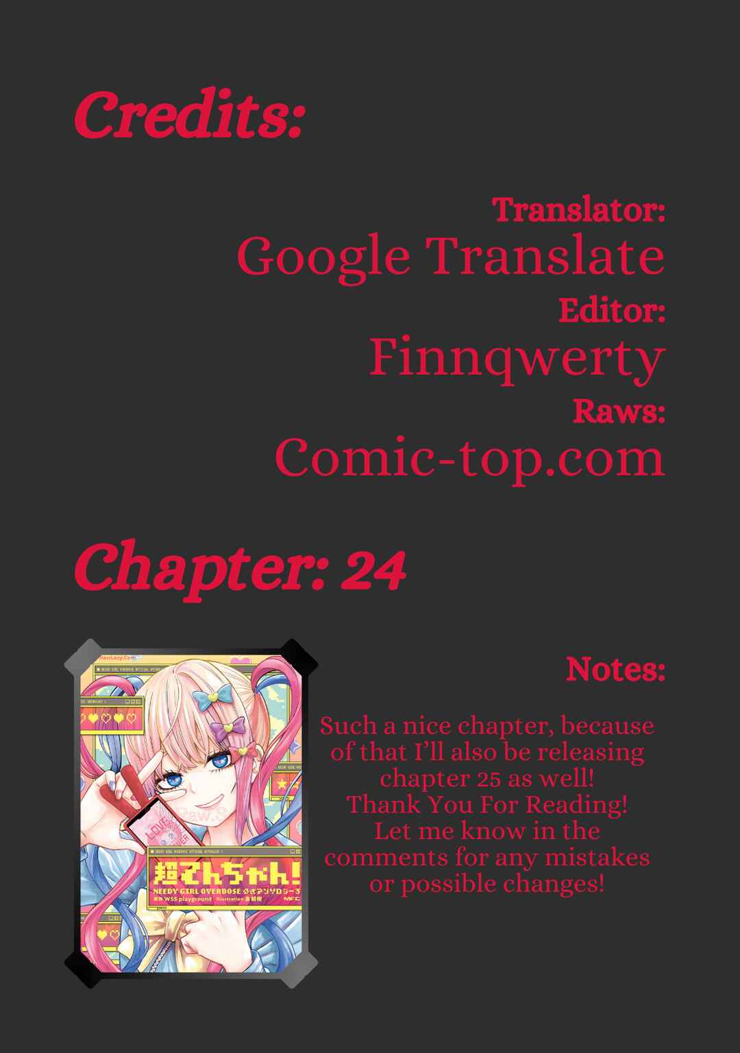 Chou Ten-chan! NEEDY GIRL OVERDOSE Koushiki Anthology Chapter 24 - Page 9