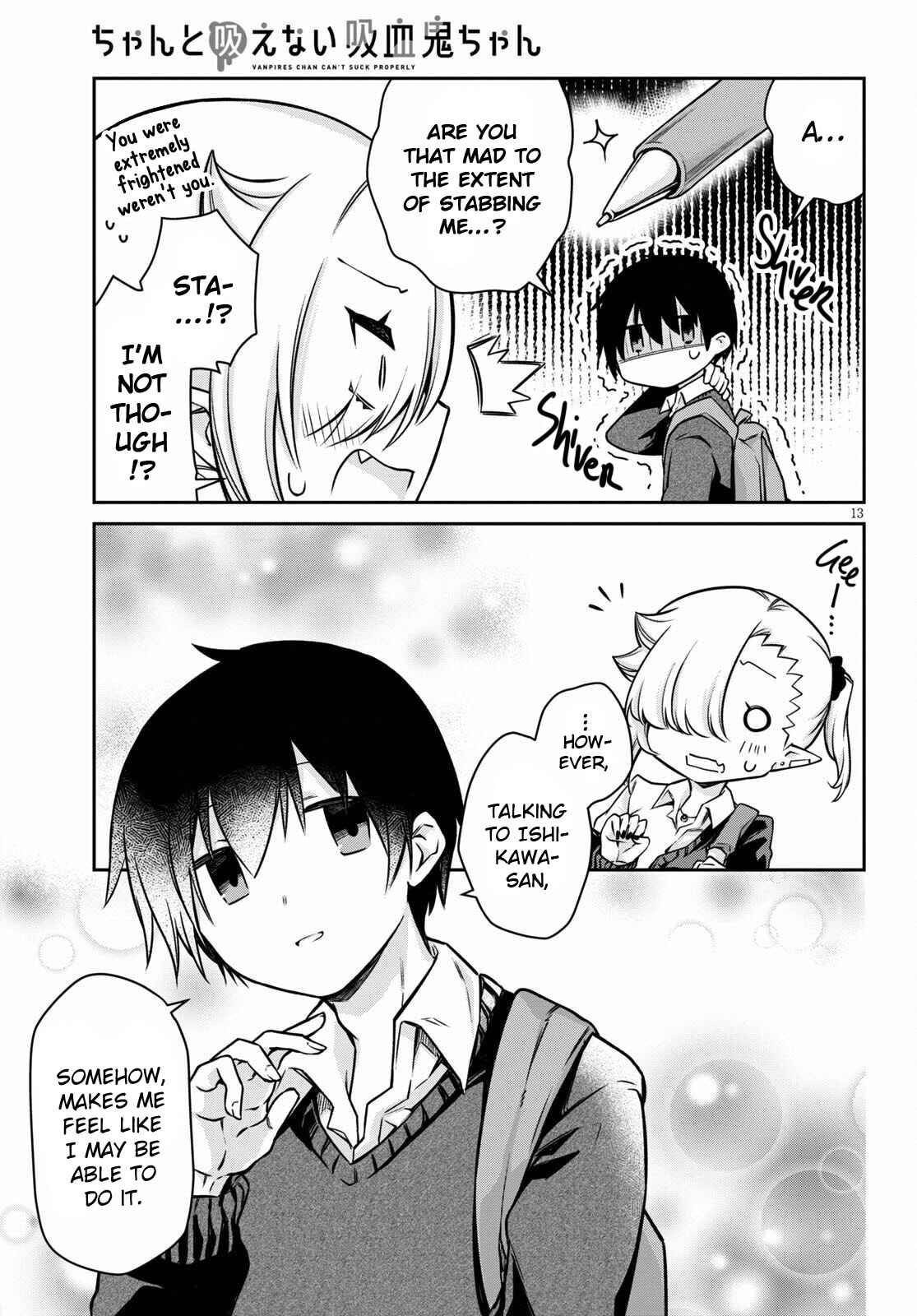 Chanto Suenai Kyuuketsuki-chan Chapter 6 - Page 14