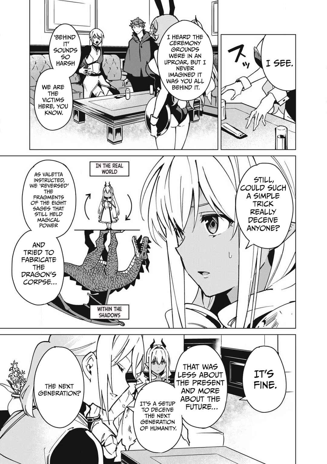 Biryuu Enshoutan ~Jikokouteikan ga Gekitei na Dragon-kyuu Bishoujo Maou wo, Yuusha ga Icharabu de Taijisuru Ohanashi~ Chapter 56 - Page 10