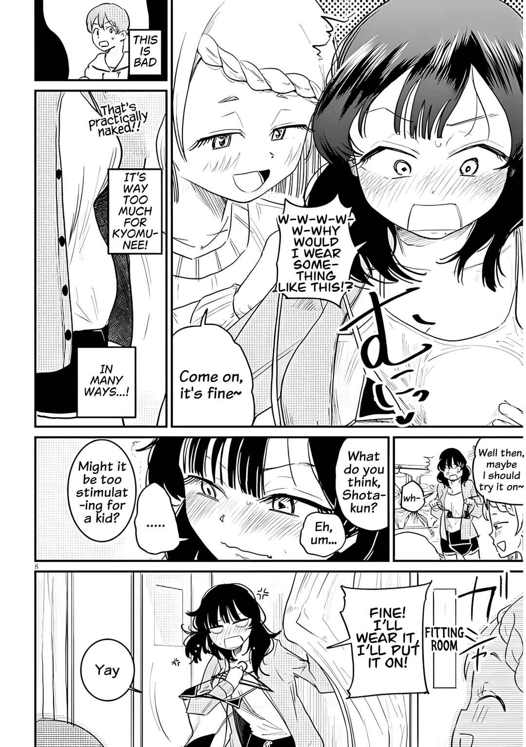 Kyomu Nee-chan wa Kamatte Hoshii Chapter 4 - Page 9