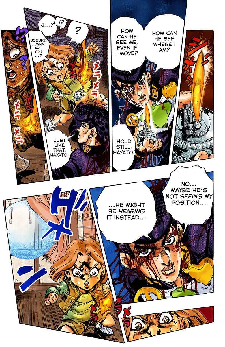 JoJo no Kimyou na Bouken: Part 4 - Diamond wa Kudakenai Color-ban Chapter 168 - Page 10