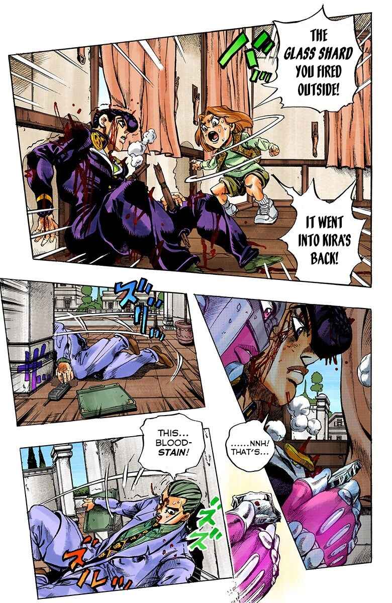 JoJo no Kimyou na Bouken: Part 4 - Diamond wa Kudakenai Color-ban Chapter 168 - Page 4