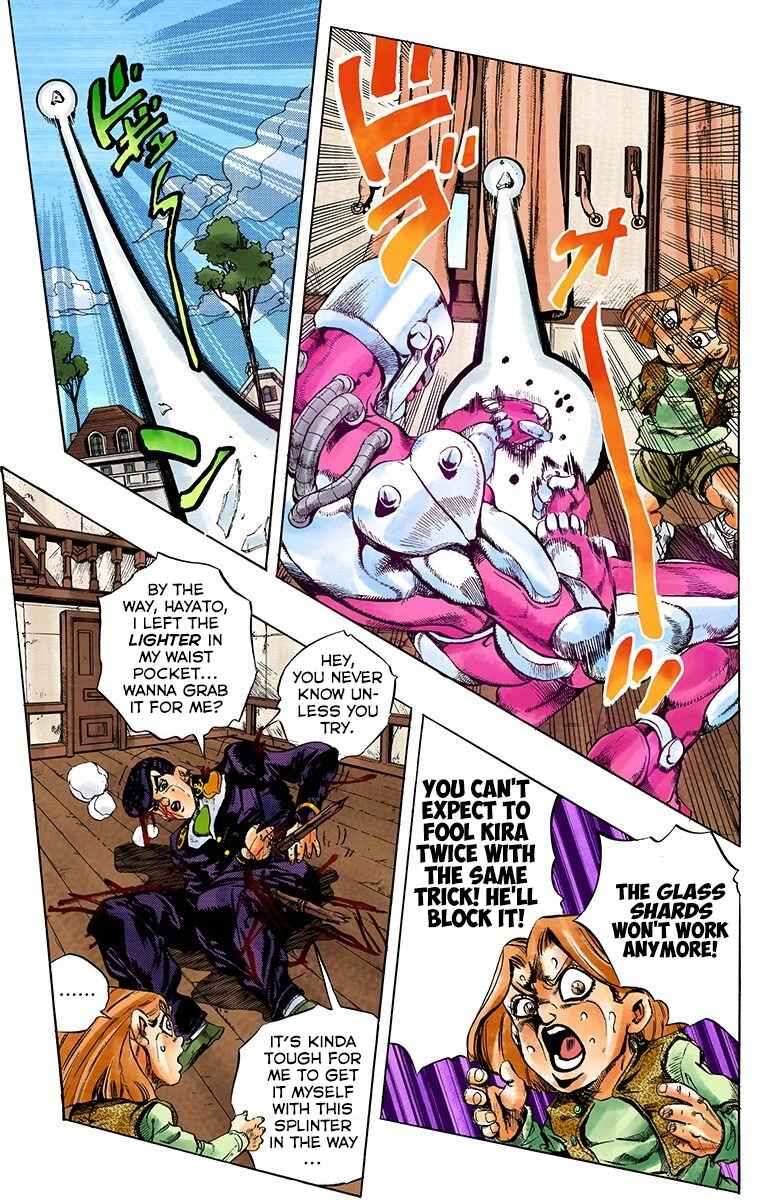 JoJo no Kimyou na Bouken: Part 4 - Diamond wa Kudakenai Color-ban Chapter 168 - Page 8