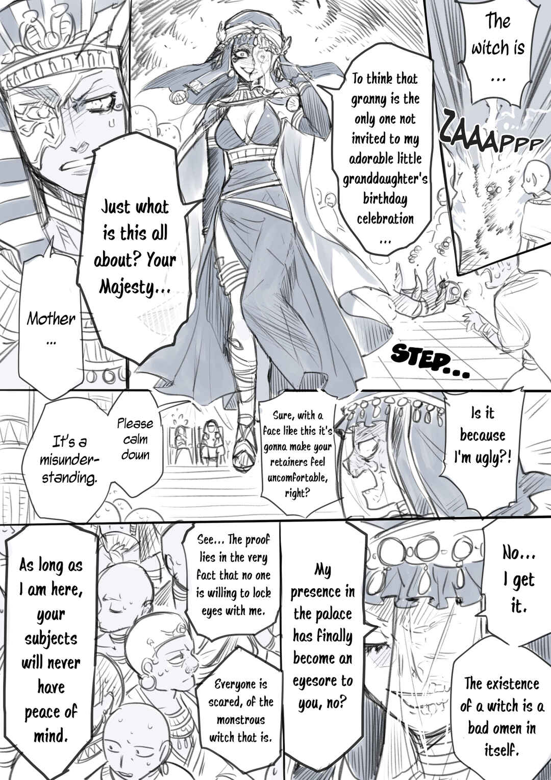 The Vengeance of the Egyptian Witch Chapter 2 - Page 2