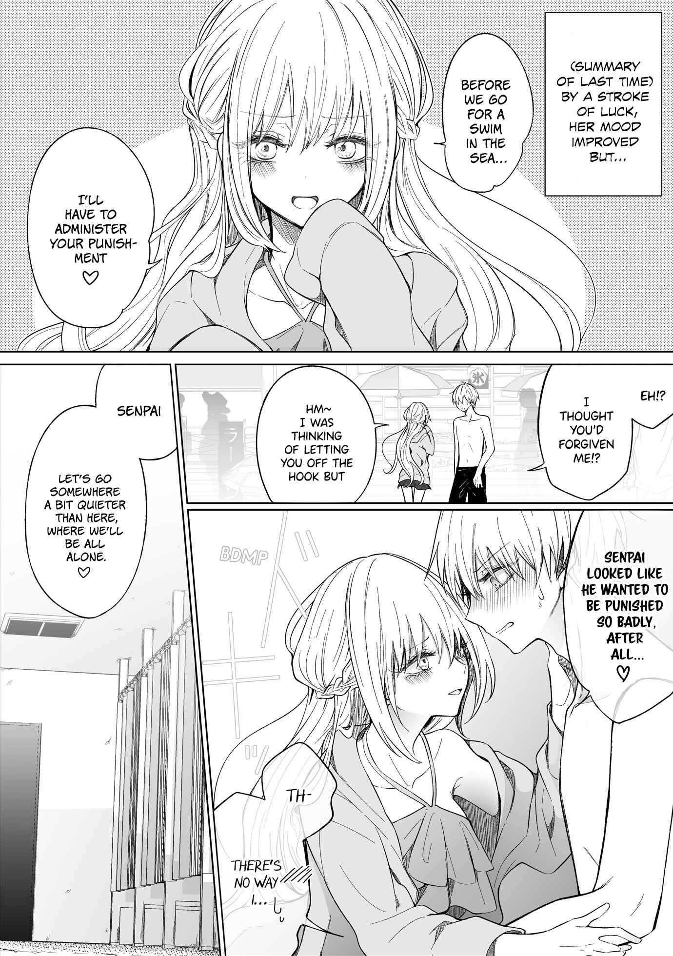 Ichizu de Bitch na Kouhai Chapter 106 - Page 1