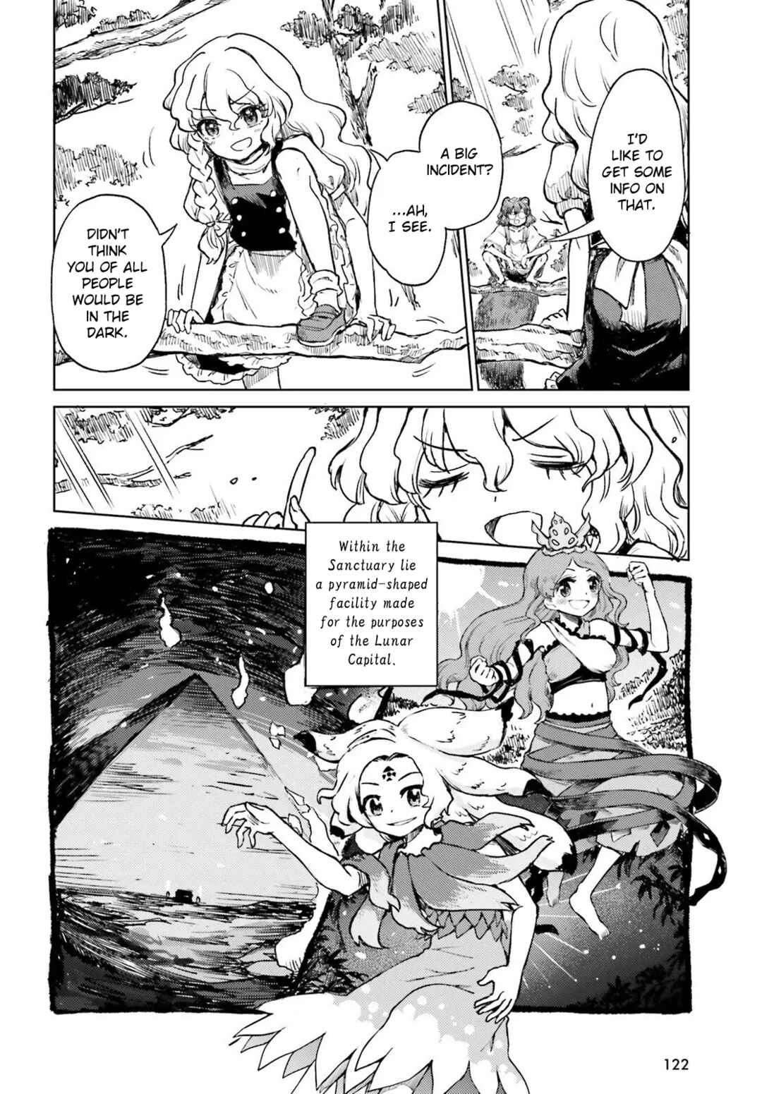 Touhou Suichouka: Lotus Eater-tachi no Suisei Chapter 72 - Page 12