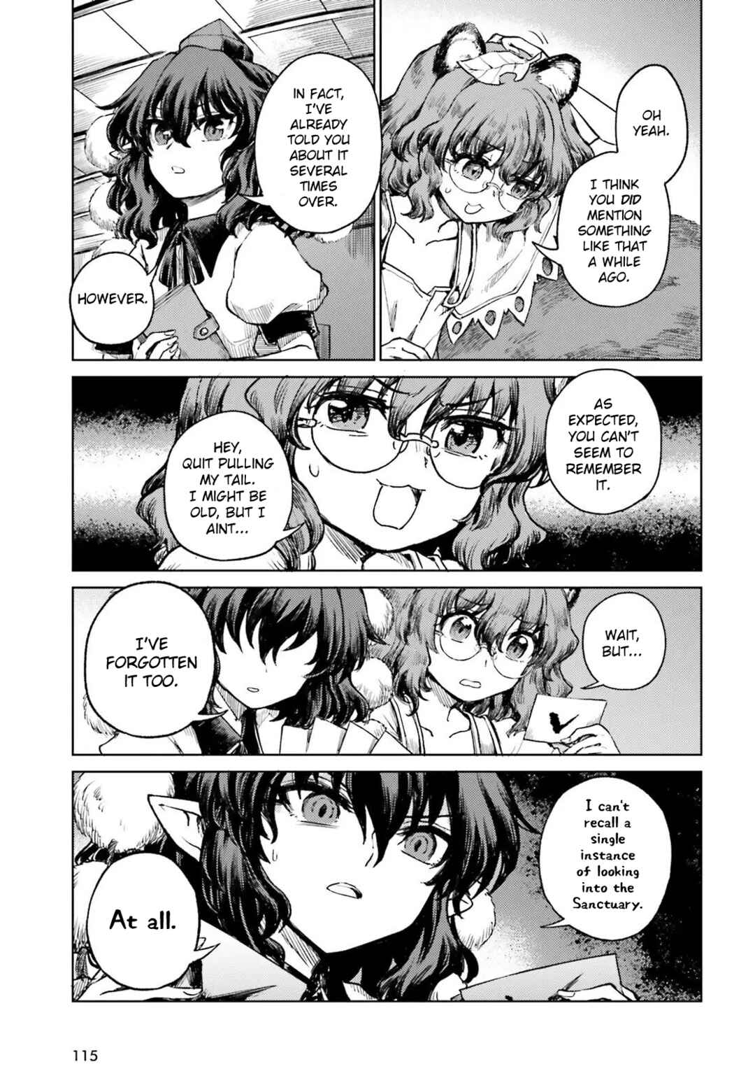 Touhou Suichouka: Lotus Eater-tachi no Suisei Chapter 72 - Page 5