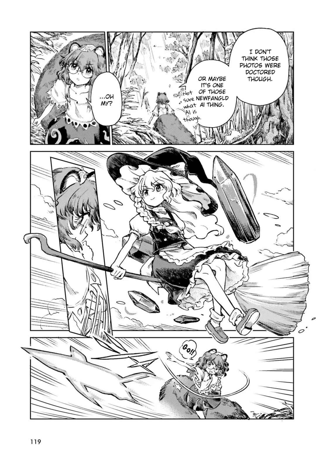 Touhou Suichouka: Lotus Eater-tachi no Suisei Chapter 72 - Page 9