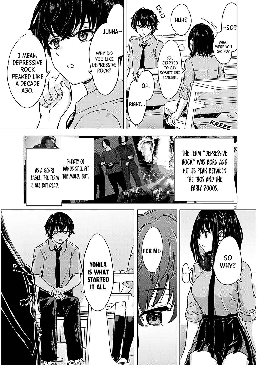 Amamori Junna wa Shitsudo ga Takai Chapter 1 - Page 23