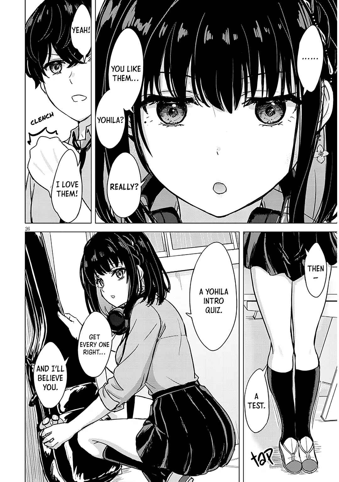 Amamori Junna wa Shitsudo ga Takai Chapter 1 - Page 26