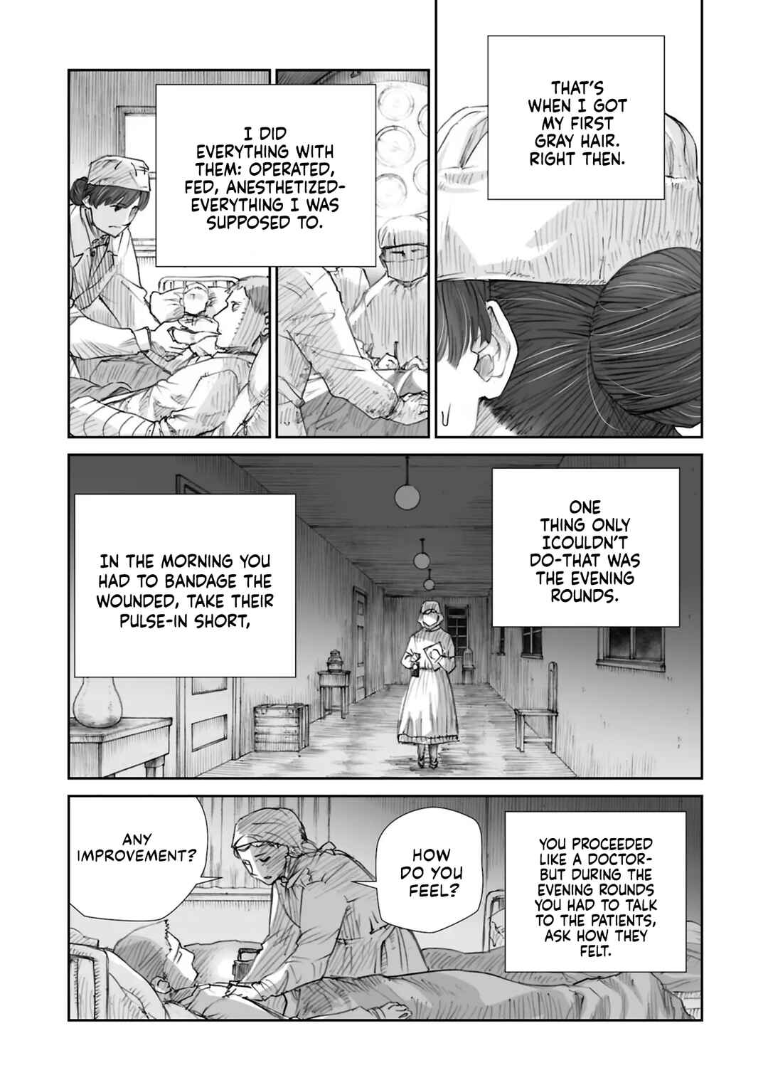 Sensou wa Onna no Kao wo Shiteinai Chapter 27.2 - Page 7