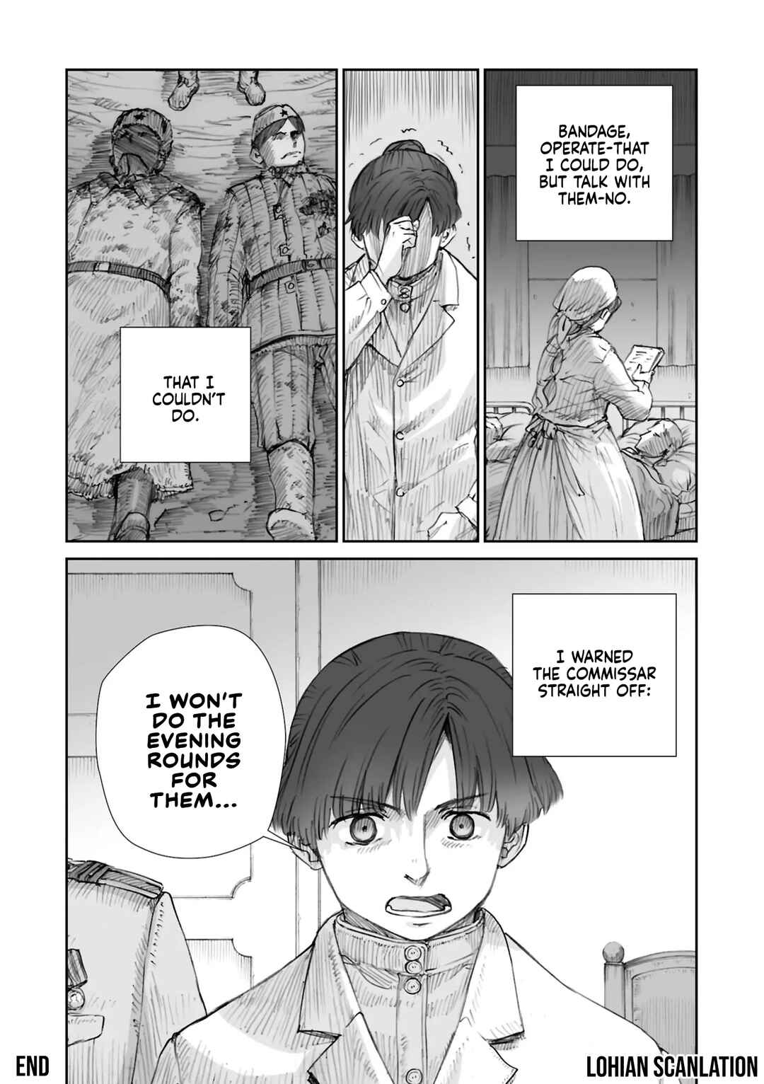 Sensou wa Onna no Kao wo Shiteinai Chapter 27.2 - Page 8