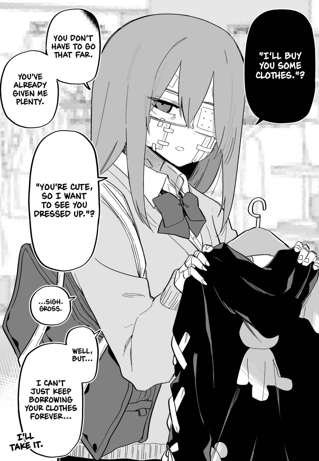 Azadarake no Classmate ga Shinpai de Chapter 24 - Page 1