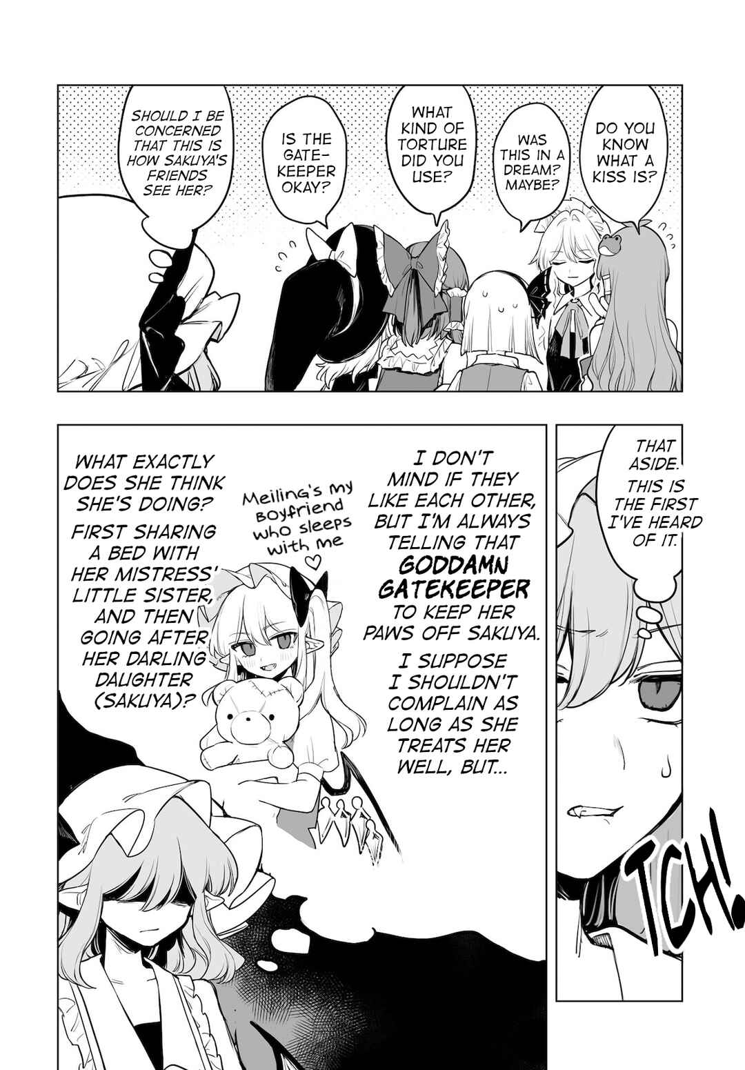 Touhou Project Niji Sousaku Series - Koumakan no Onnatachi Chapter 13 - Page 12