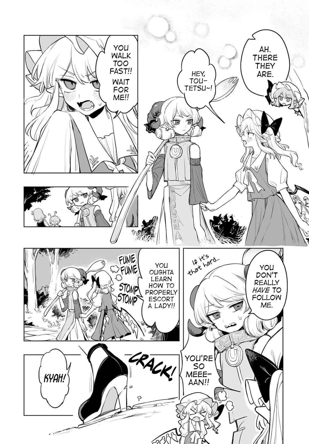 Touhou Project Niji Sousaku Series - Koumakan no Onnatachi Chapter 13 - Page 6