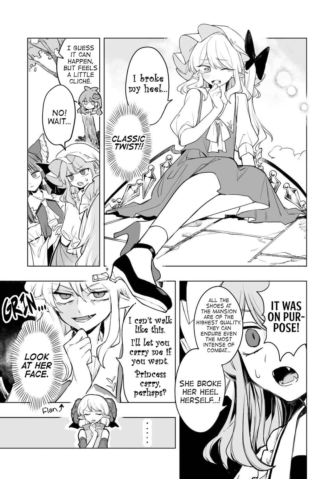 Touhou Project Niji Sousaku Series - Koumakan no Onnatachi Chapter 13 - Page 7