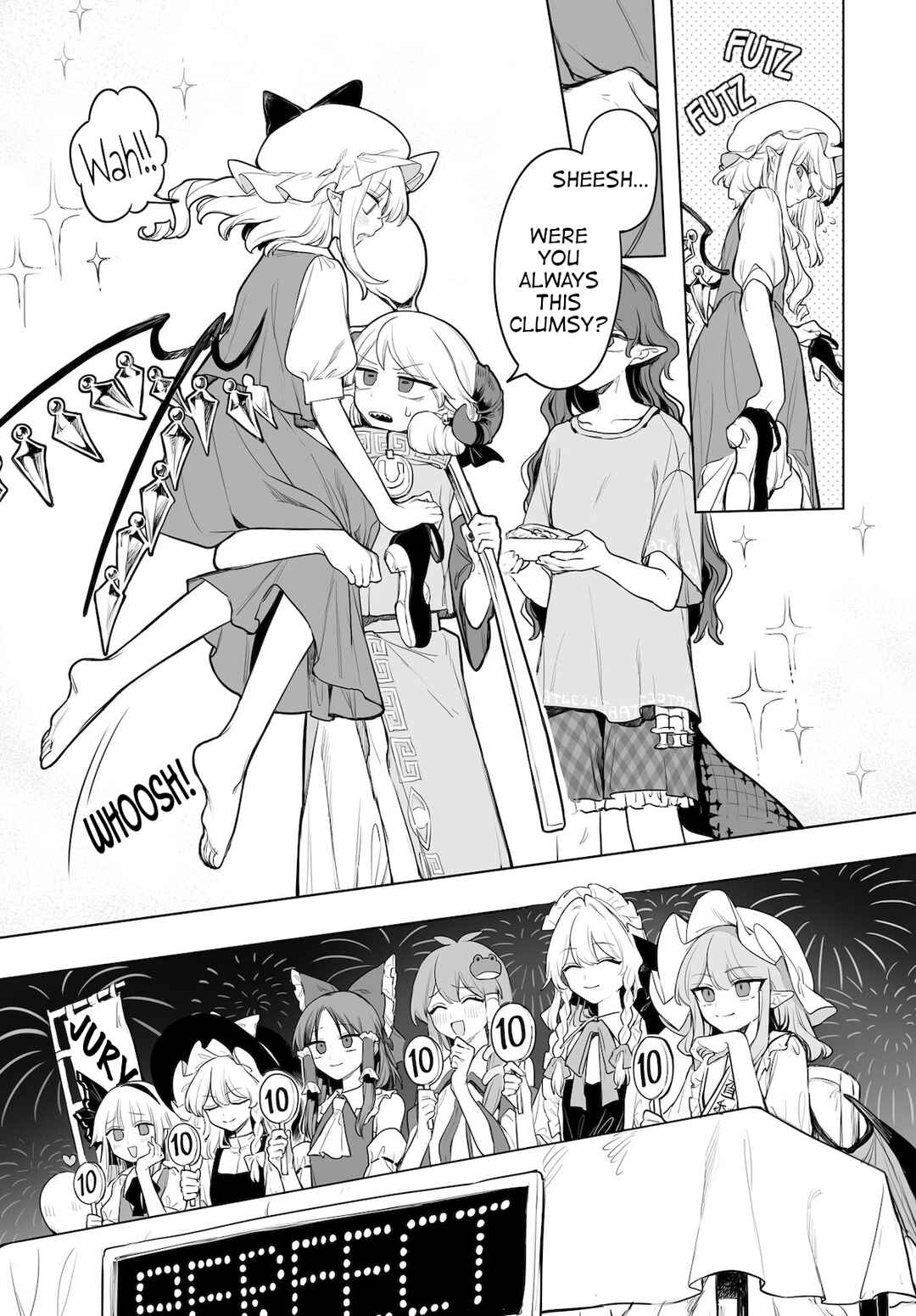 Touhou Project Niji Sousaku Series - Koumakan no Onnatachi Chapter 13 - Page 9