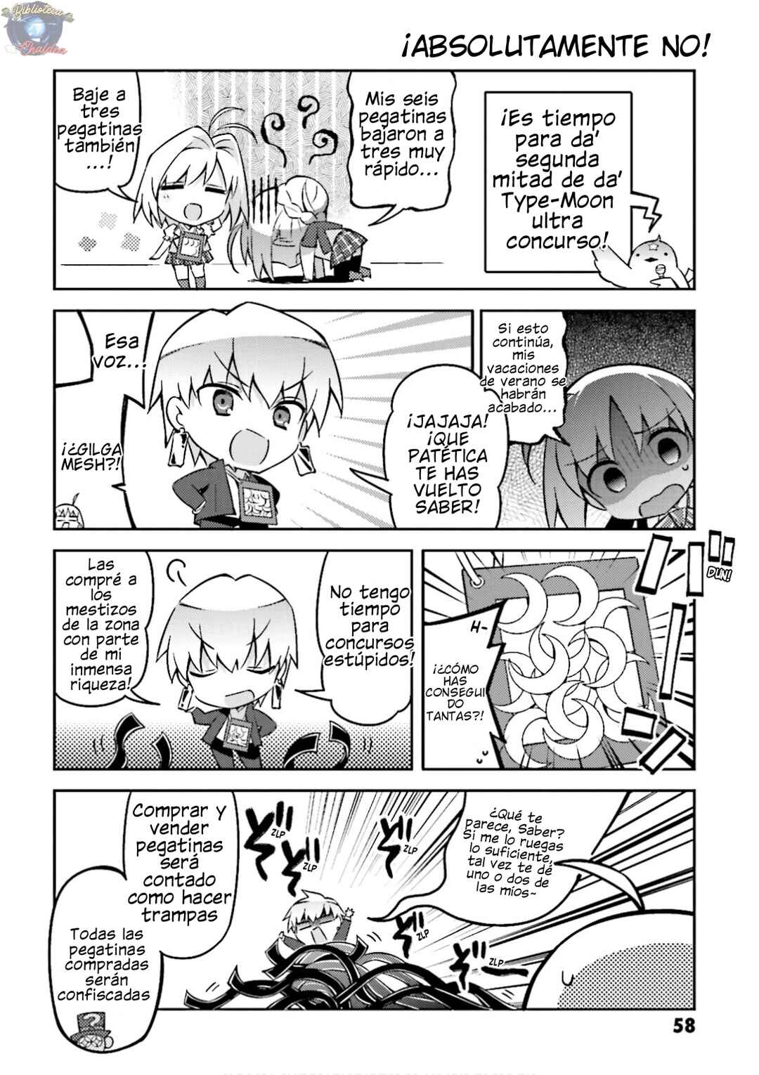 Type-Moon Gakuen - Chibi Chuki! Chapter 19 - Page 3