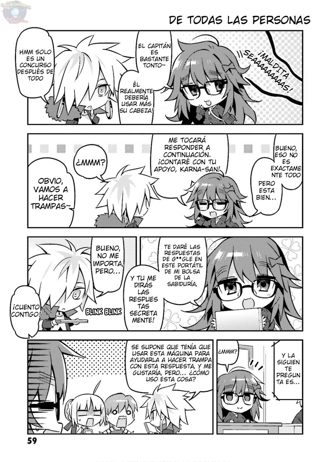 Type-Moon Gakuen - Chibi Chuki! Chapter 19 - Page 4