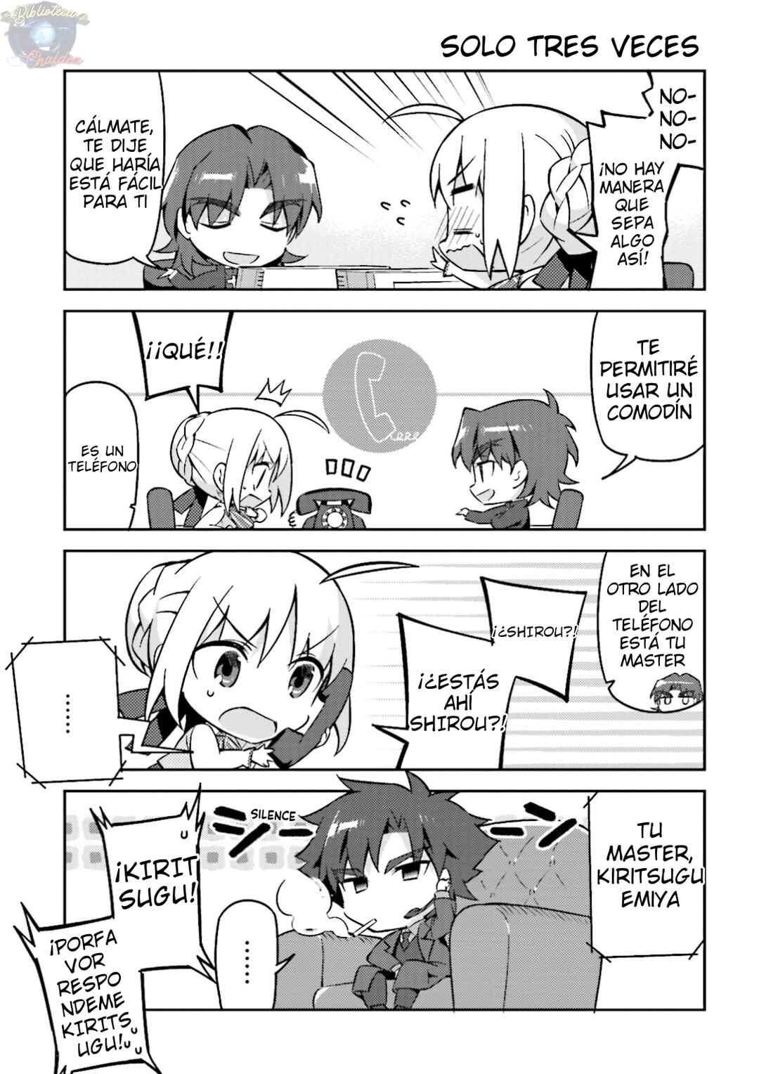 Type-Moon Gakuen - Chibi Chuki! Chapter 19 - Page 8