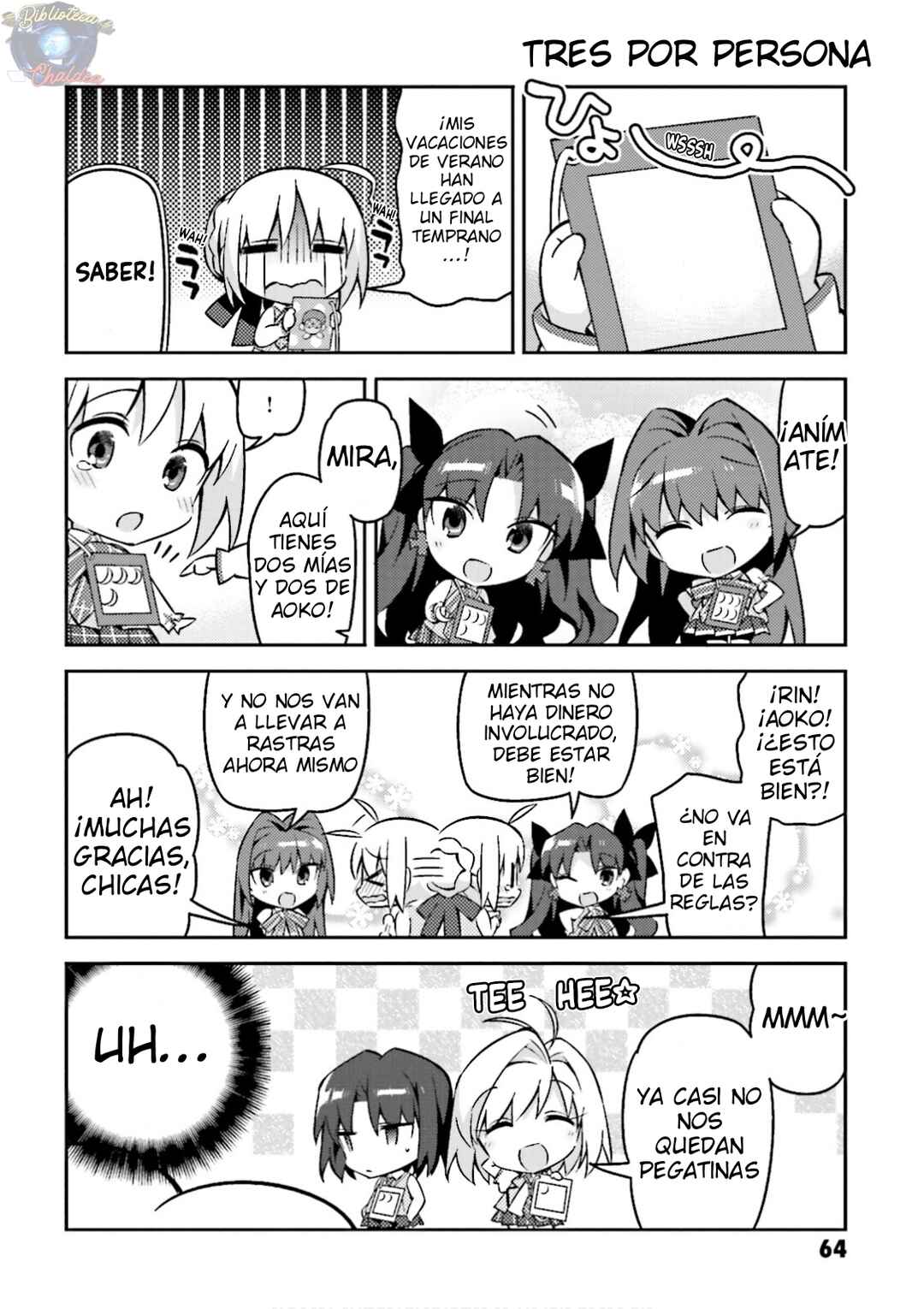 Type-Moon Gakuen - Chibi Chuki! Chapter 19 - Page 9