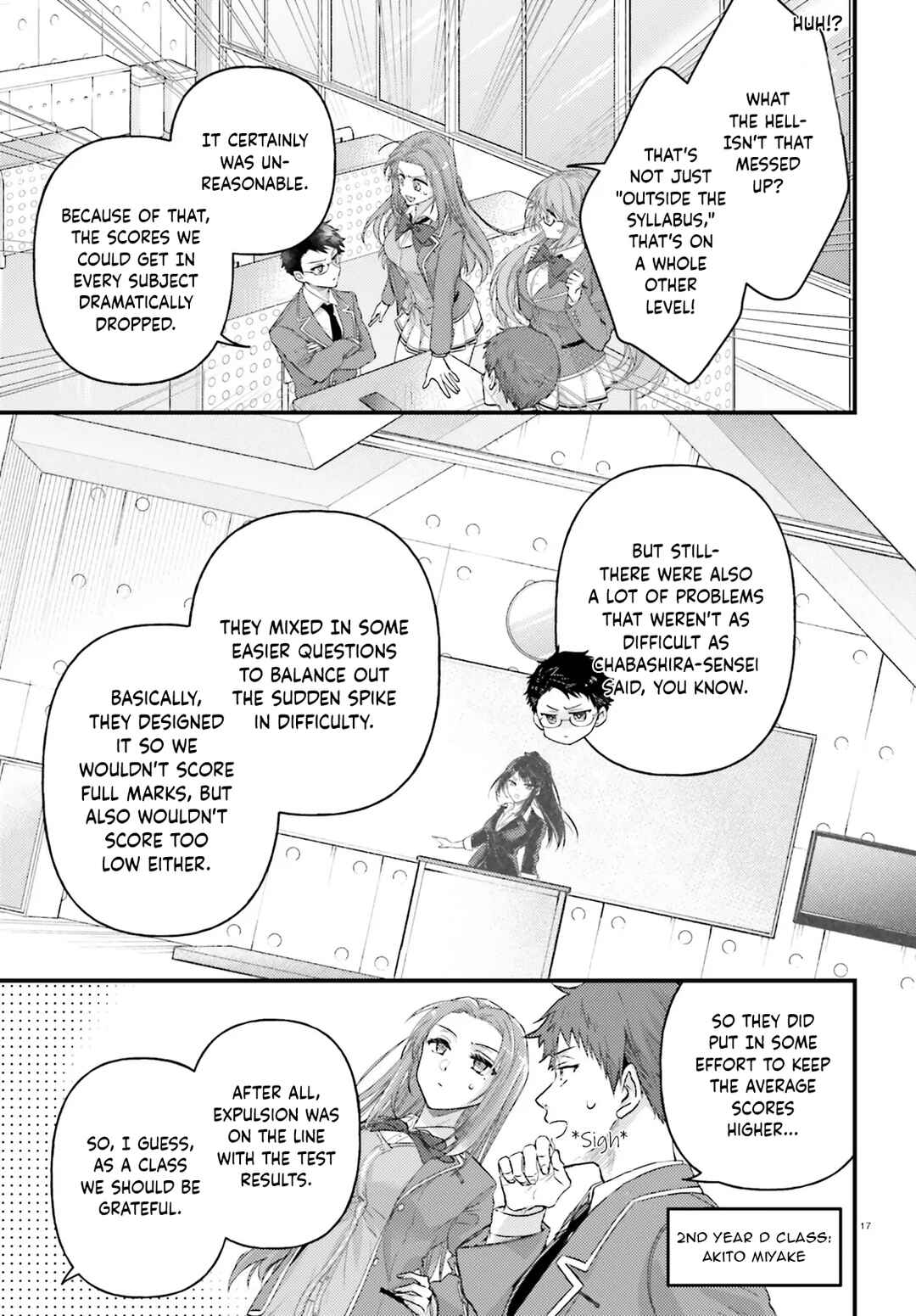 Youkoso Jitsuryoku Shijou Shugi no Kyoushitsu e 2-nensei-hen 2nd Stage Chapter 1 - Page 16