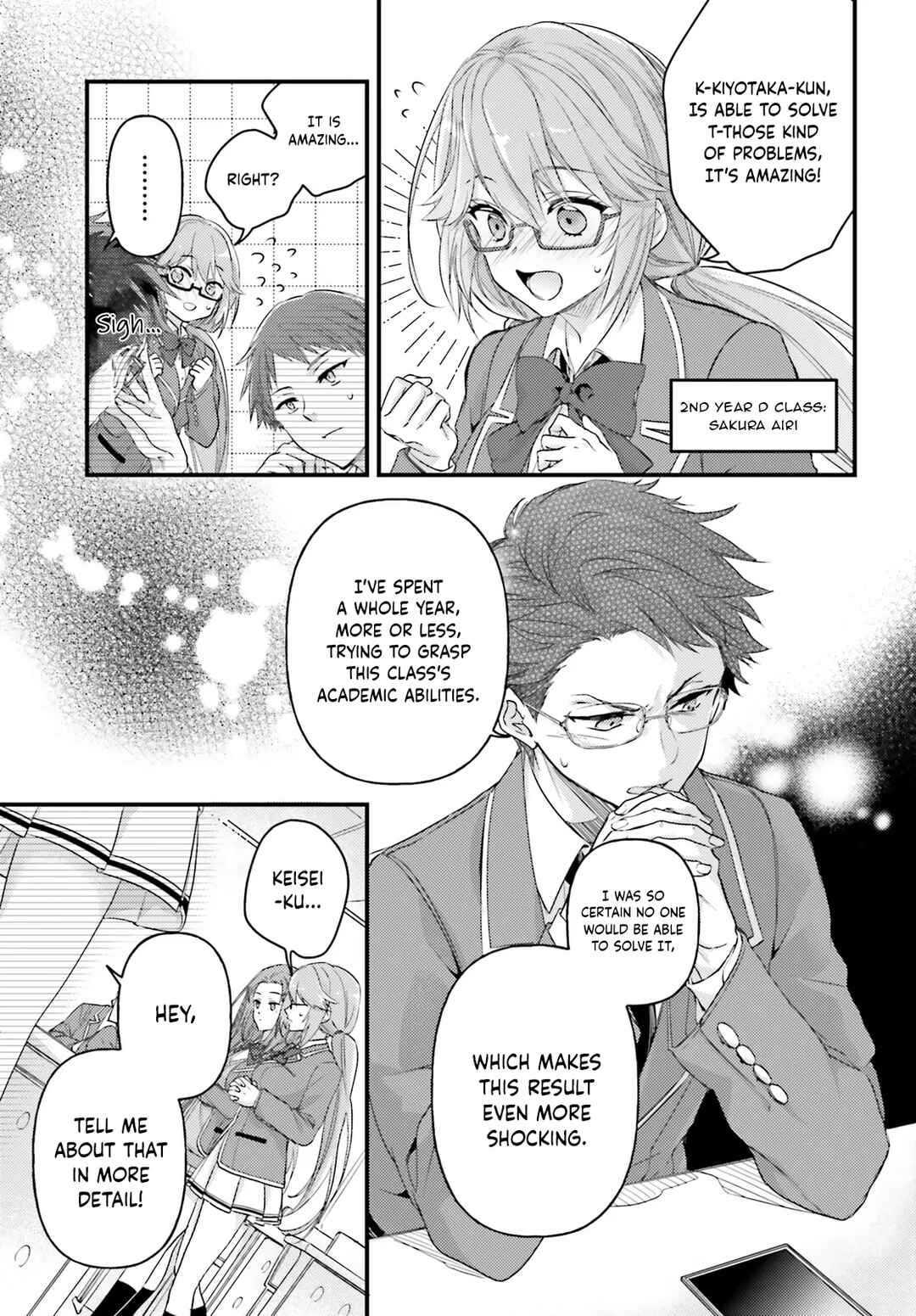 Youkoso Jitsuryoku Shijou Shugi no Kyoushitsu e 2-nensei-hen 2nd Stage Chapter 1 - Page 18