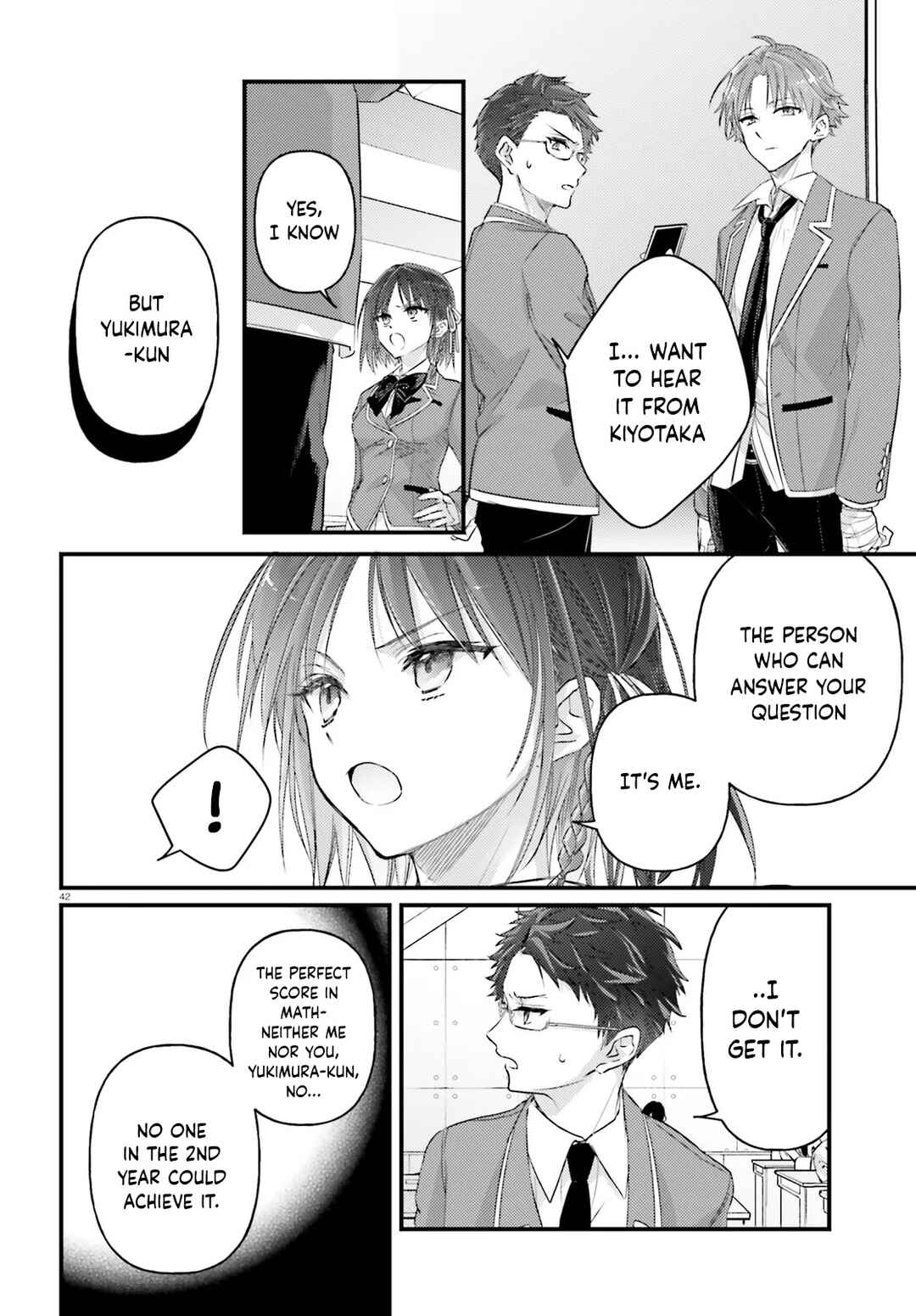 Youkoso Jitsuryoku Shijou Shugi no Kyoushitsu e 2-nensei-hen 2nd Stage Chapter 1 - Page 41