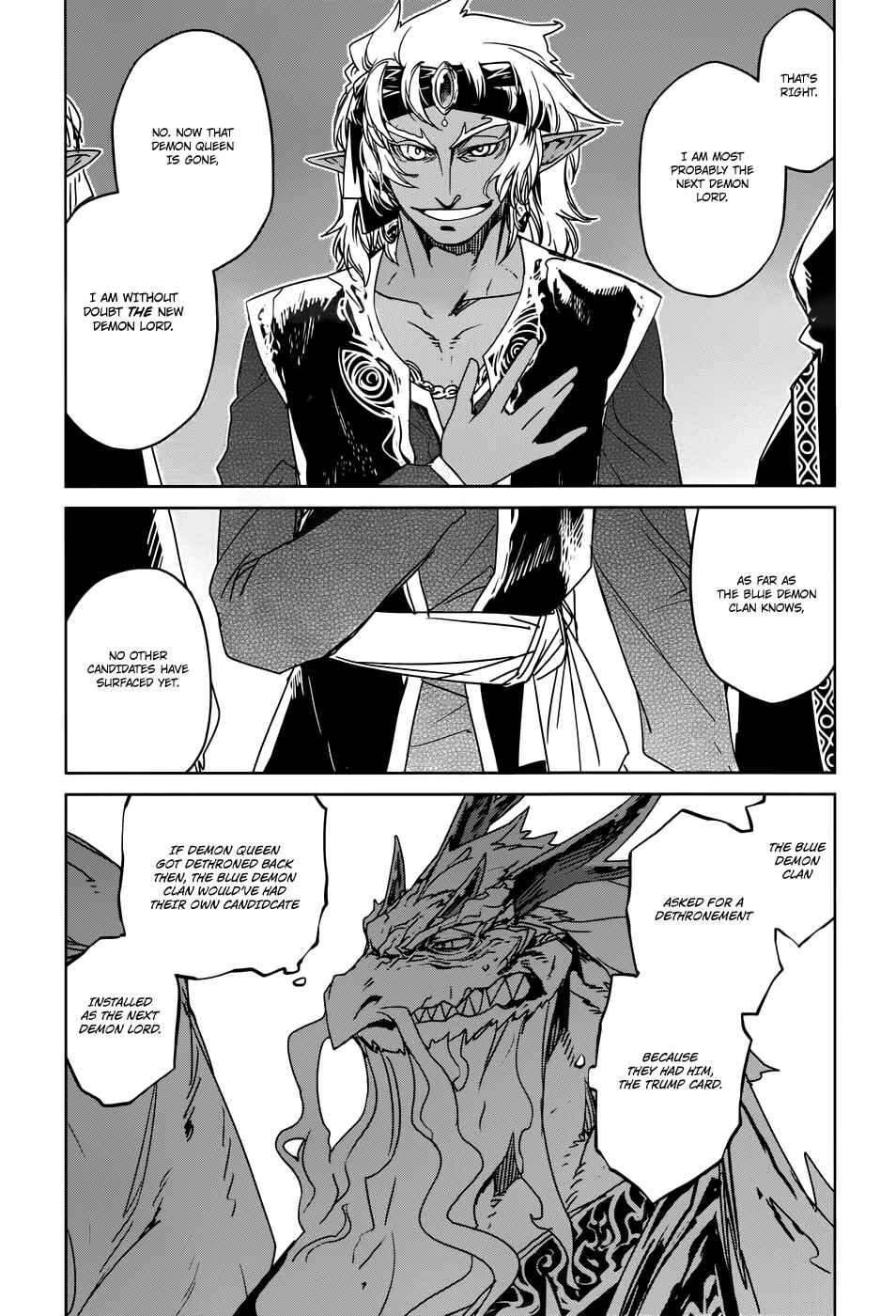 MAOYU : Archenemy and Hero “Become mine, Hero” “I refuse!” Chapter 29 - Page 28