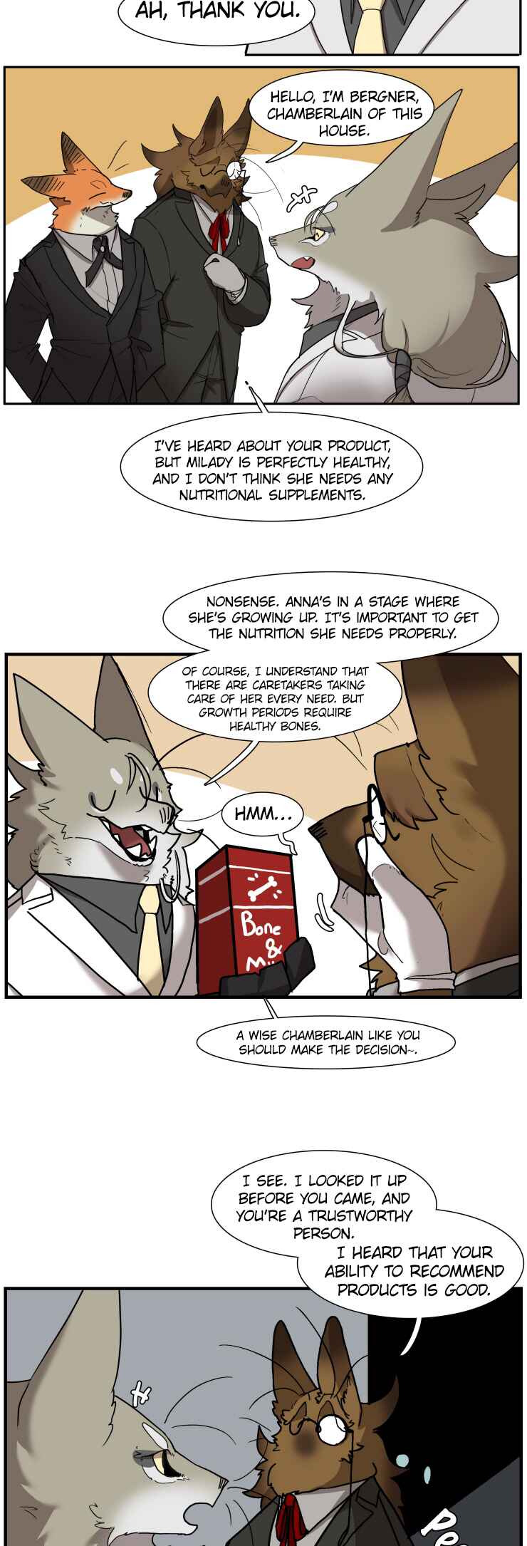 Miss Kitty and Her Bodyguards Chapter 255.5 - Page 3