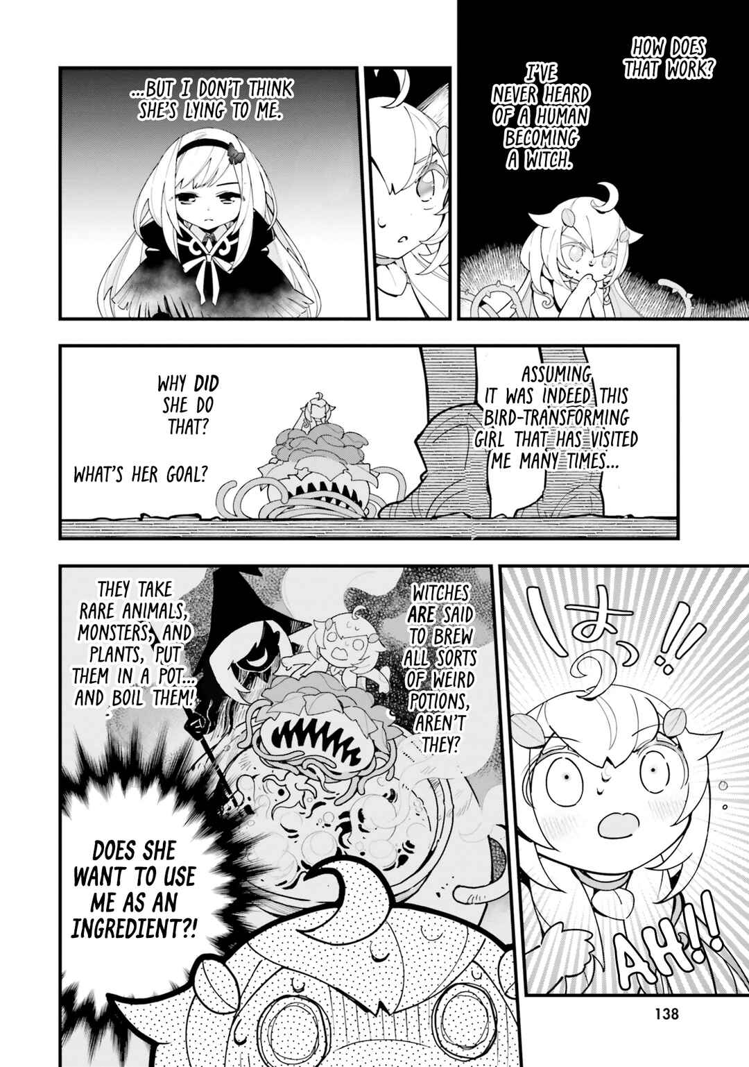 Shokubutsu Monster Musume Nikki: Seijo datta Watashi ga Uragirareta Hate ni Alraune ni Tensei Shite Shimatta node, kore kara wa Kougousei o Shinagara Shizuka ni Shokubutsu Life o Sugoshimasu Chapter 15 - Page 11